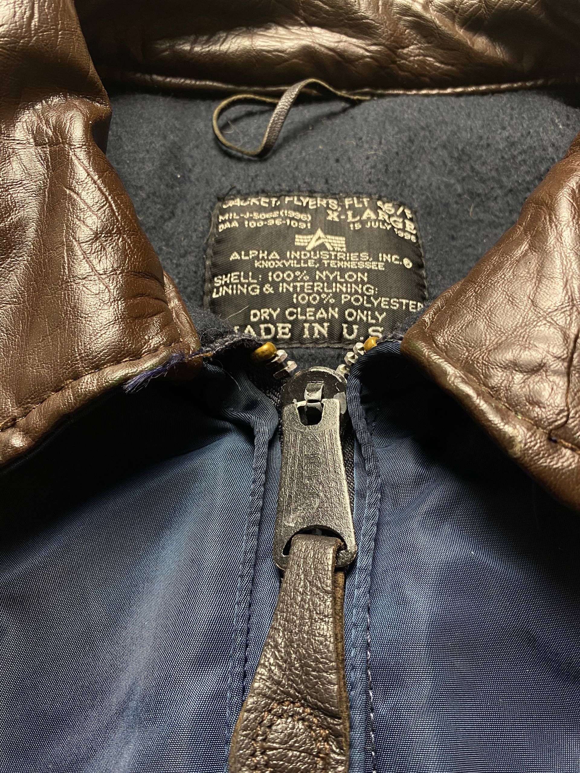 Alpha Industries Alpha Industries 90's American CWU-45/P flight jacket Size US XL / EU 56 / 4 - 4 Thumbnail