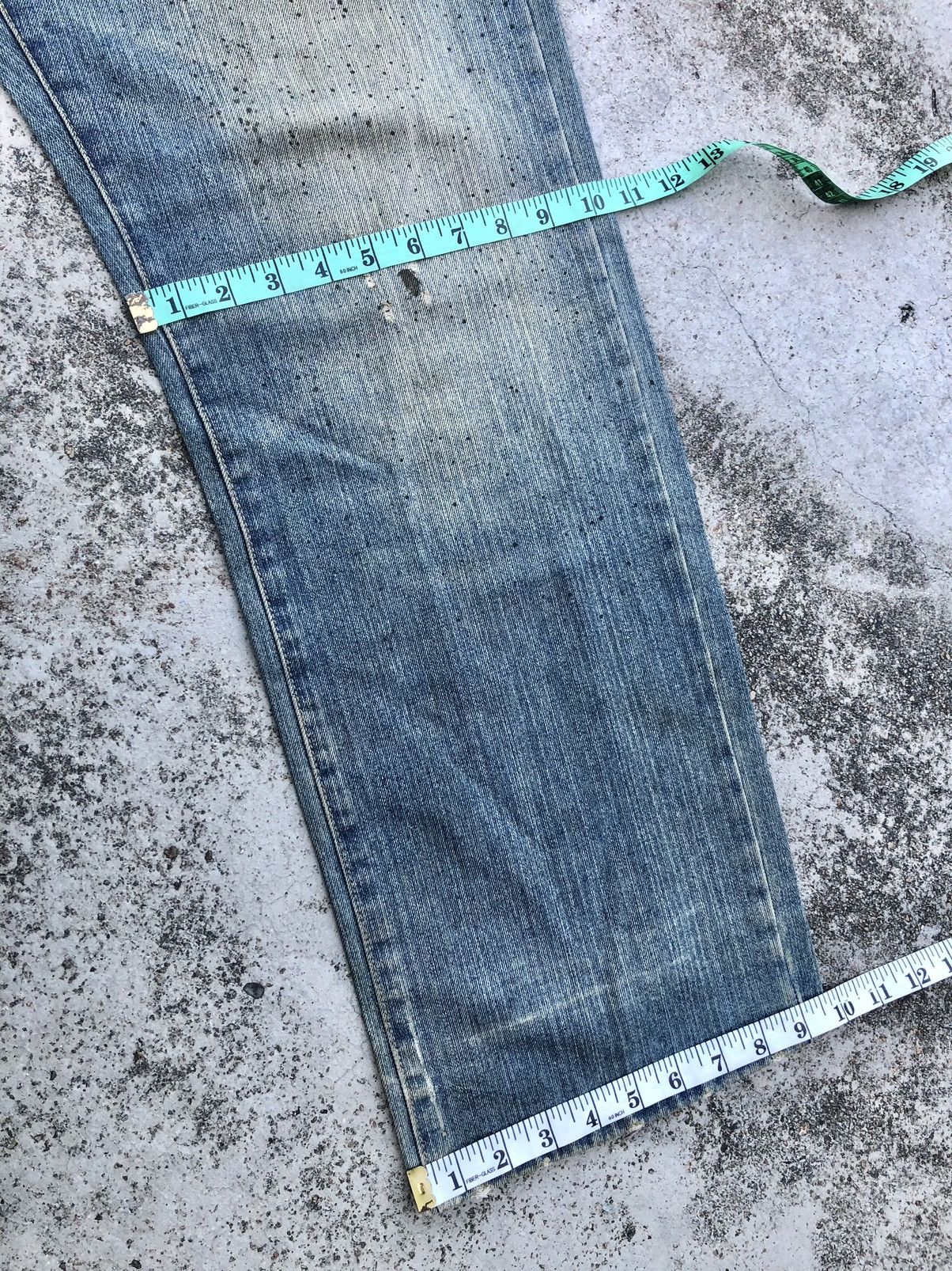 Abercrombie & Fitch PAINTED DISTRESSED DENIM BY ABERCROMBIE Size US 35 - 15 Thumbnail