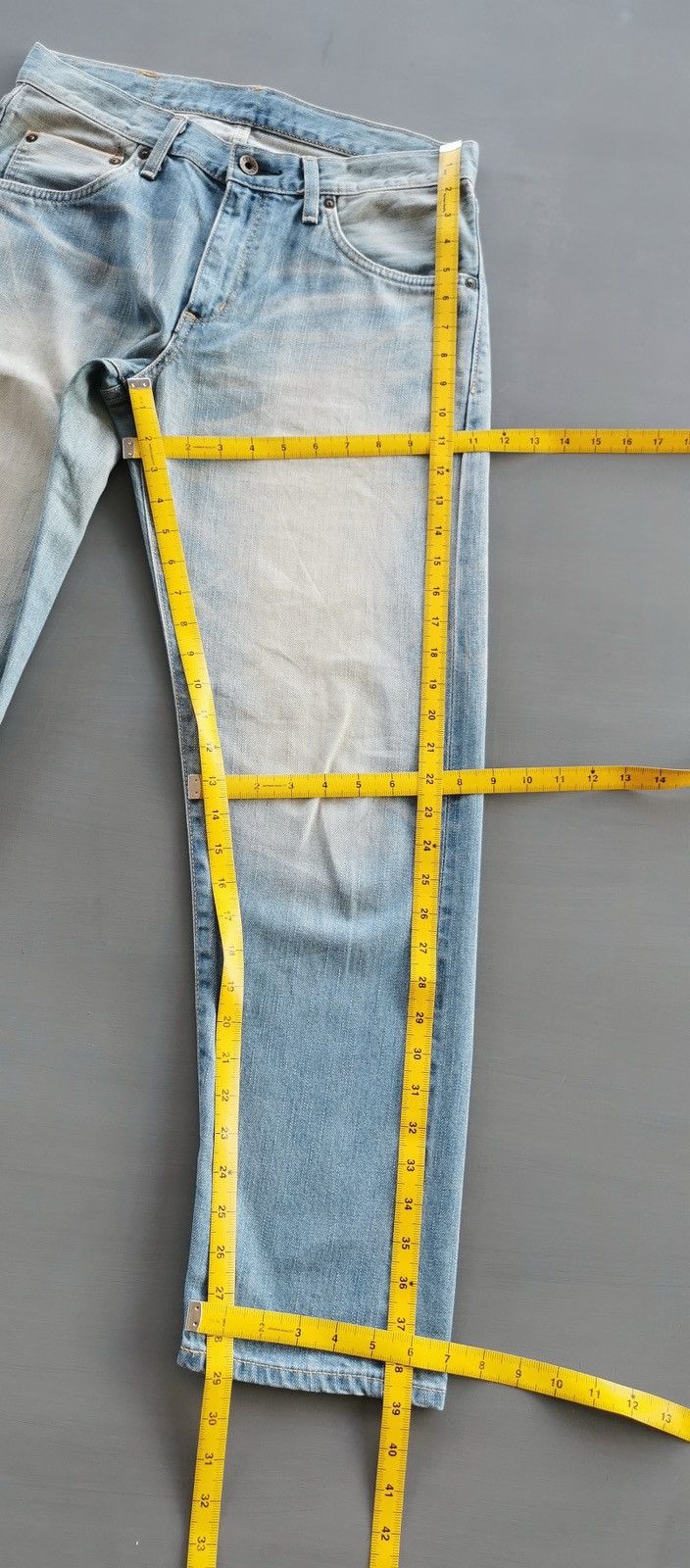 Edwin Edwin 505ZXX Selvedge Tapered Denim Jeans Size US 30 / EU 46 - 13 Thumbnail