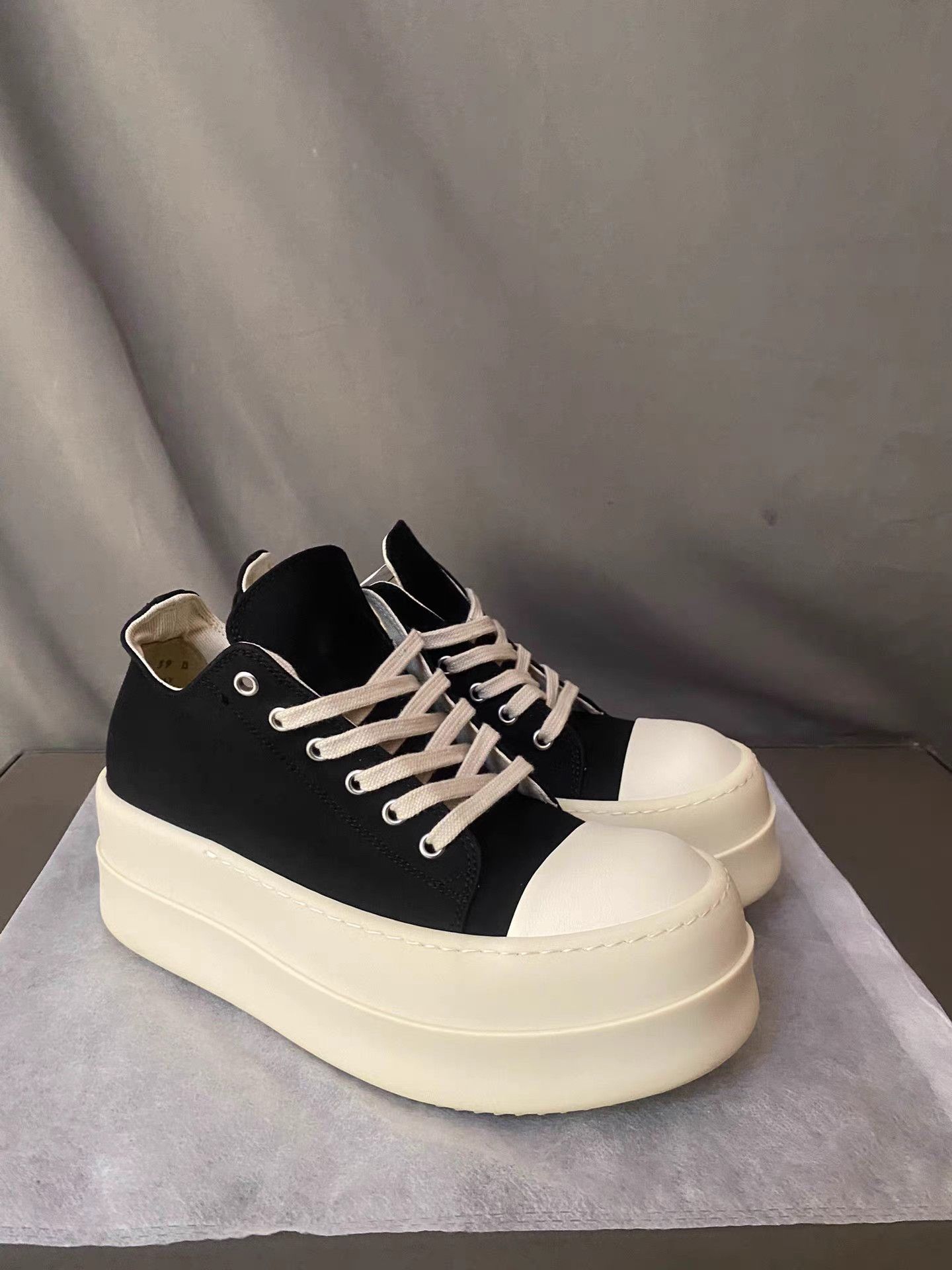 Rick Owens Rick Owens DRKSHDW Low-Top Platform Turbo Cyclops Size US 9 / IT 39 - 3 Thumbnail