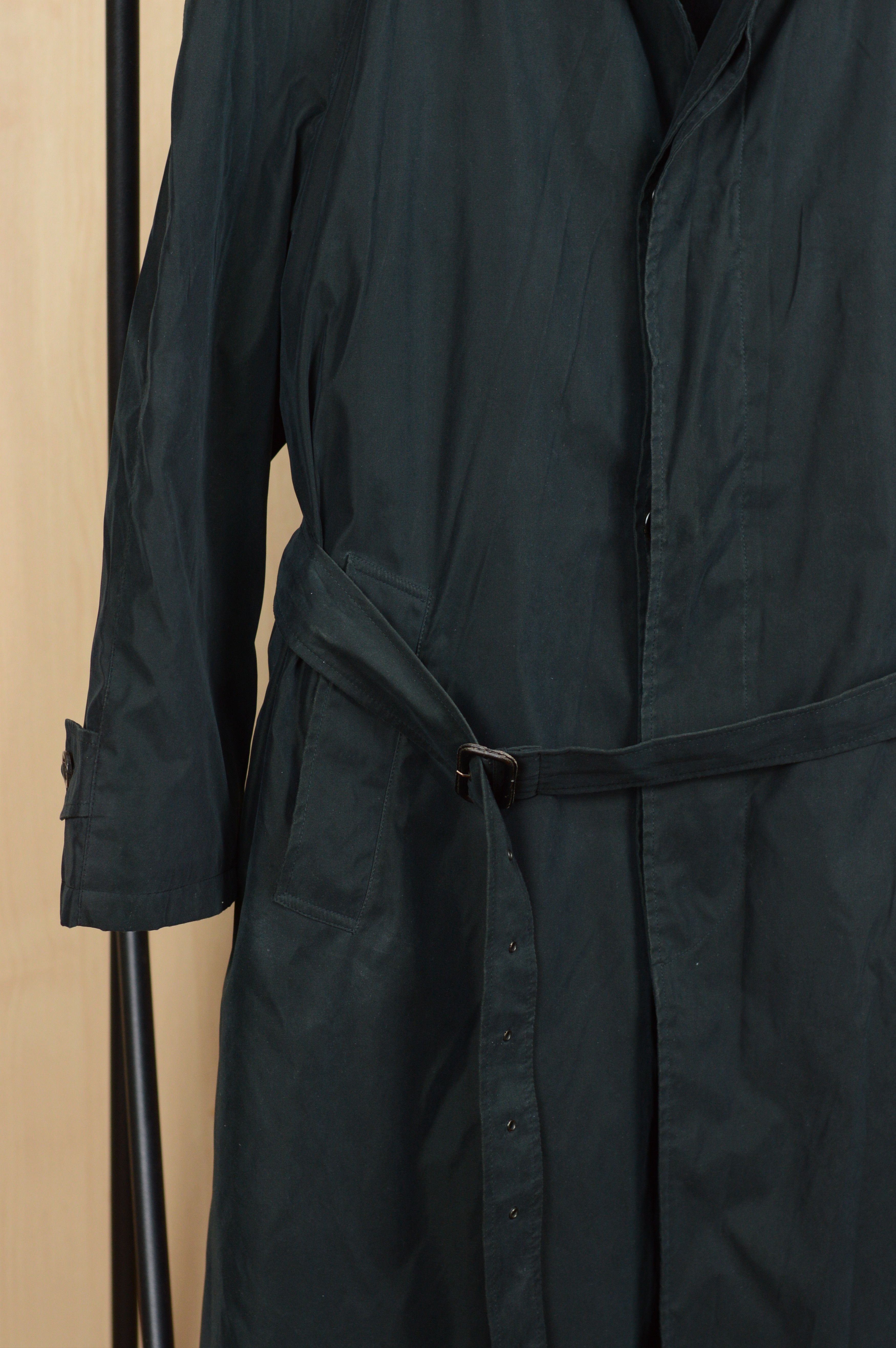 Herno Herno x Teir Koller Black Belted Trench Coat Removable Liner Size US L / EU 52-54 / 3 - 2 Thumbnail