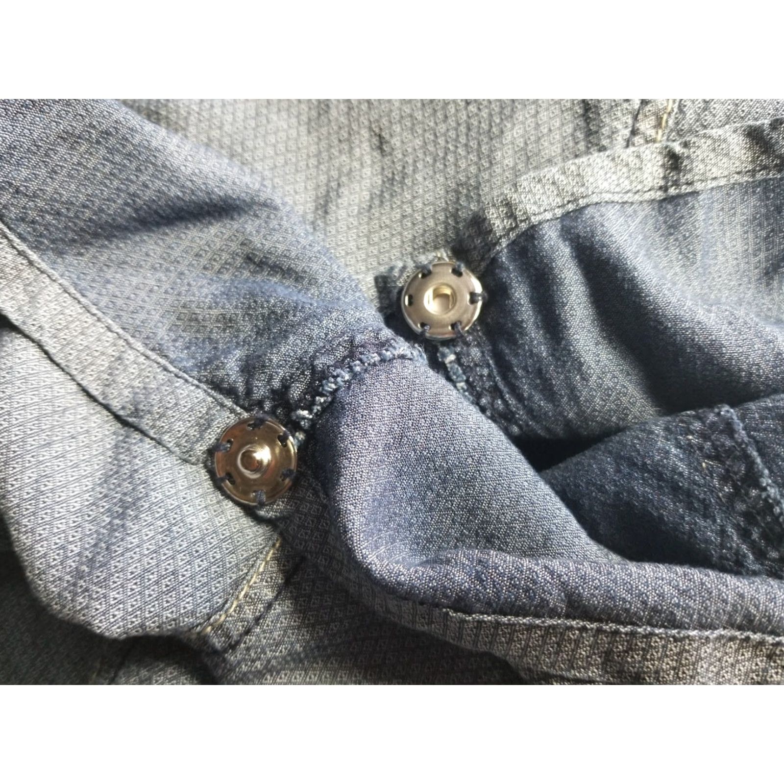 Vintage MC Planet Innate Summerweight Blue Sleeveless Maxi Dress Size US 6 Women Denim Maxi Dress 6 Blue Sleeveless MCPLANET Size M / US 6-8 / IT 42-44 - 6 Thumbnail