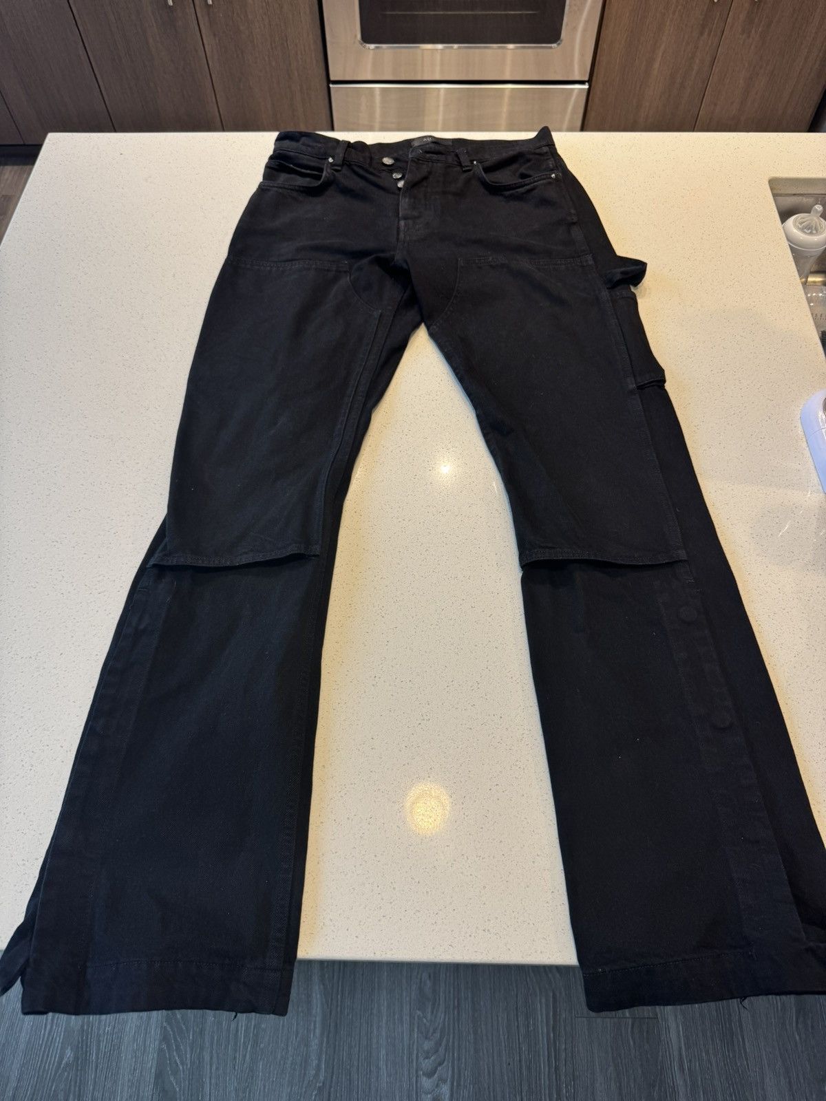 Amiri Amiri Stack Flare Jeans Size US 30 / EU 46 - 2 Thumbnail