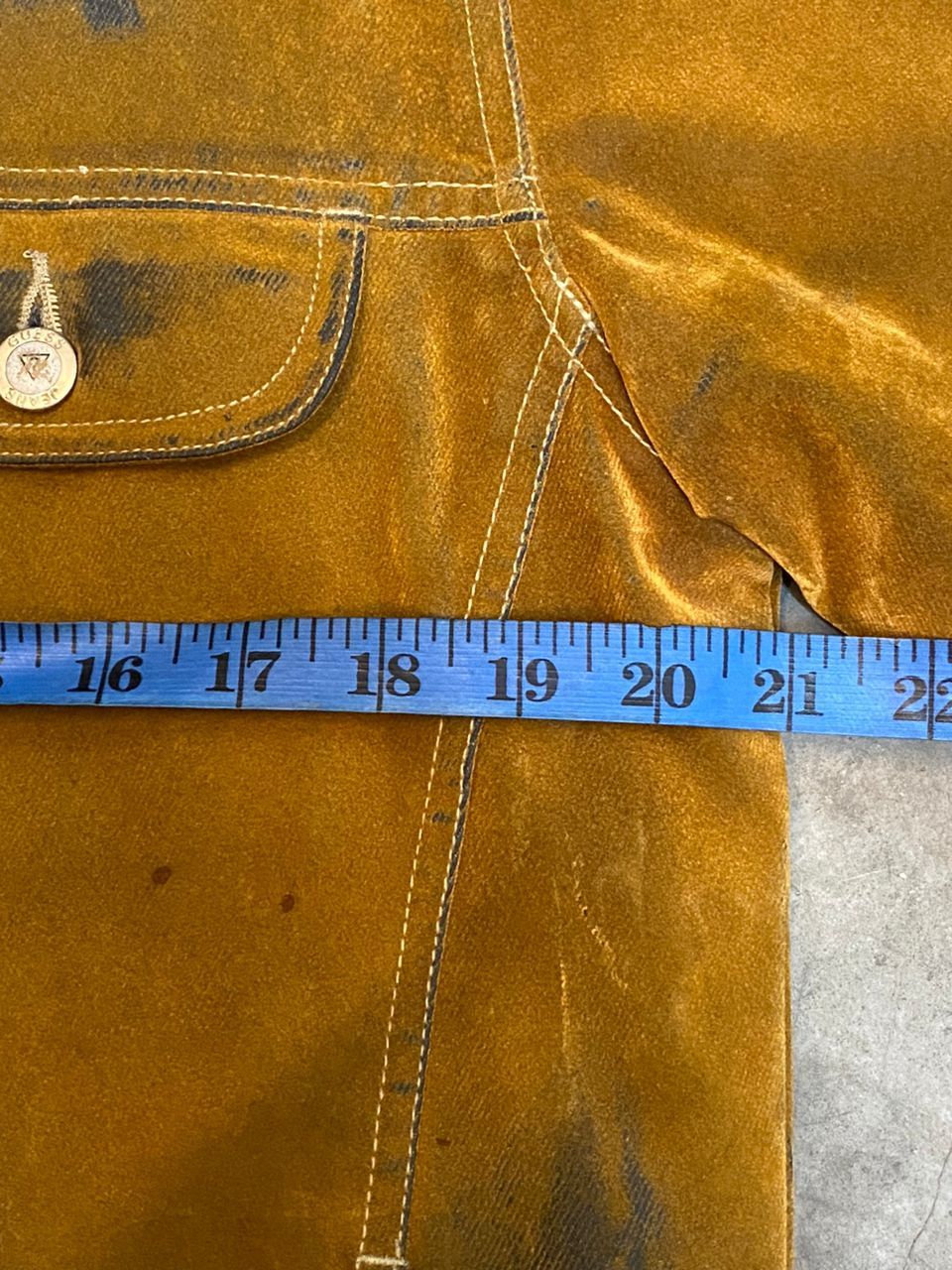 Guess VINTAGE GUESS VELVET WASHED JACKET Size US M / EU 48-50 / 2 - 12 Thumbnail