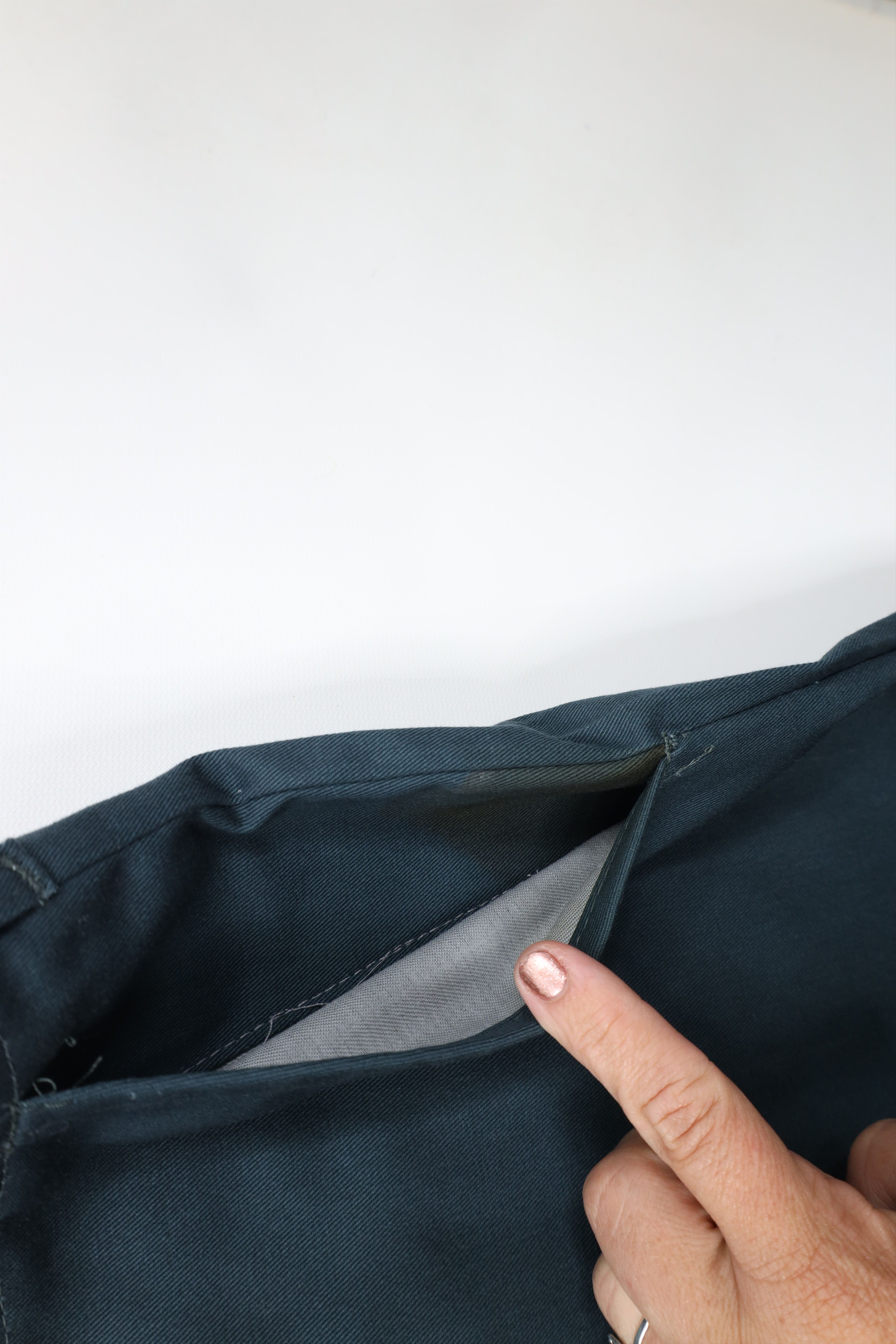 Vintage Deadstock Vintage 70s Streetwear Cotton Wide Leg Pants USA Size US 44 / EU 60 - 5 Thumbnail