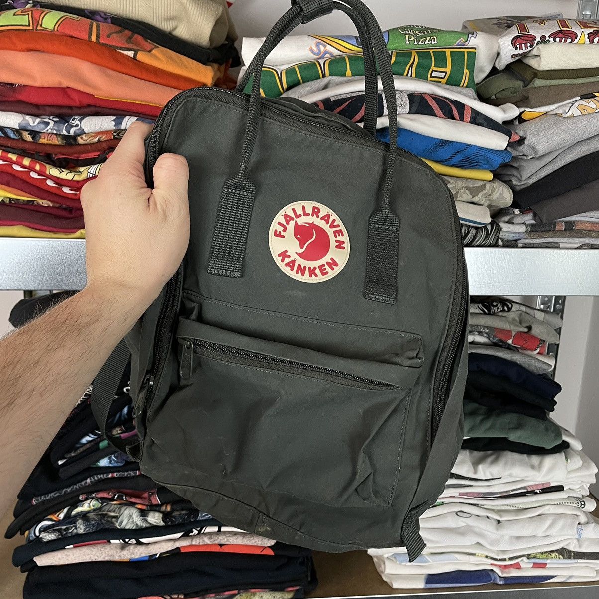 Old fjallraven kanken best sale