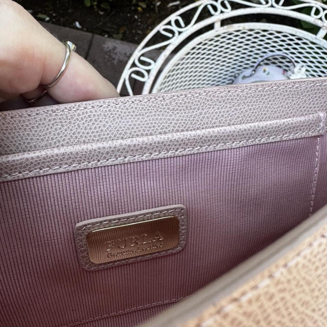 Furla Blush Pink & Gold Furla Crossbody Bag Size ONE SIZE - 7 Thumbnail