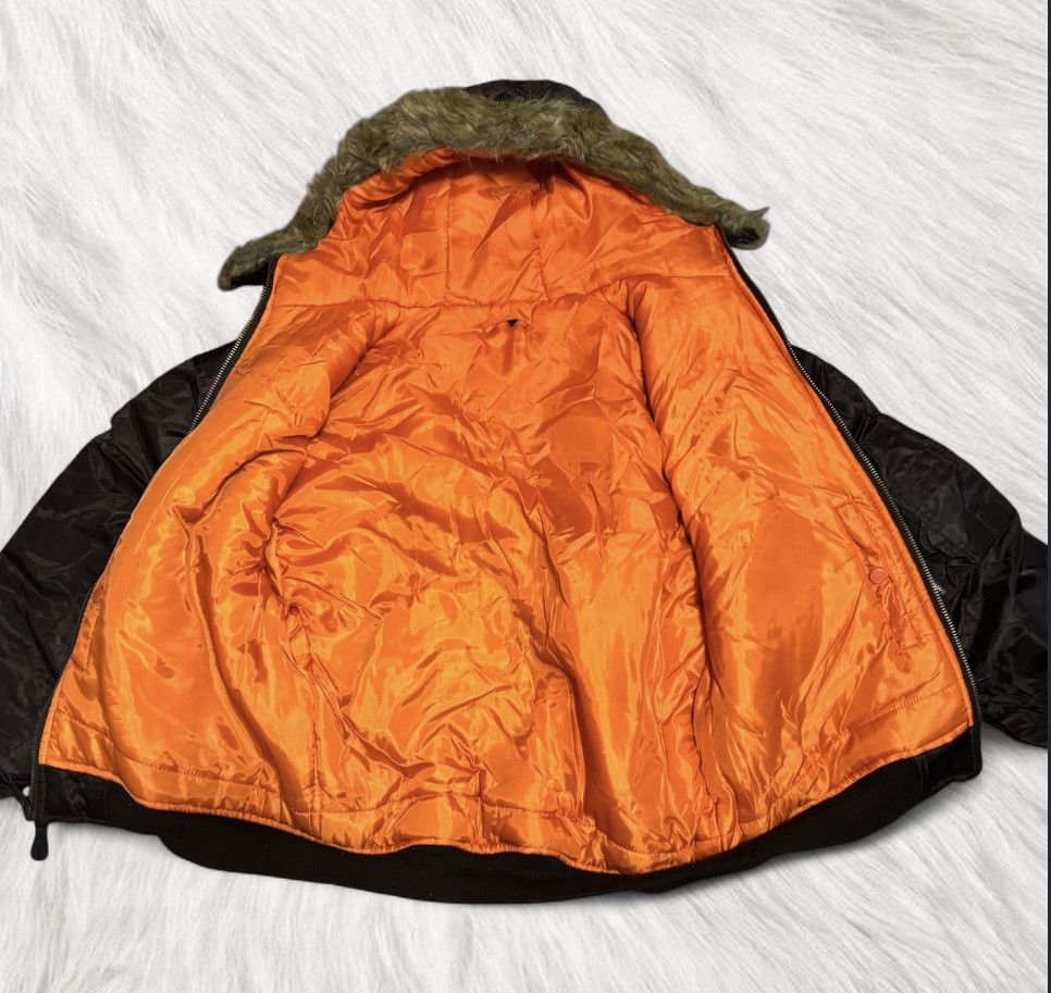 Other Fur Hood Bomber Jacket Size US L / EU 52-54 / 3 - 3 Thumbnail