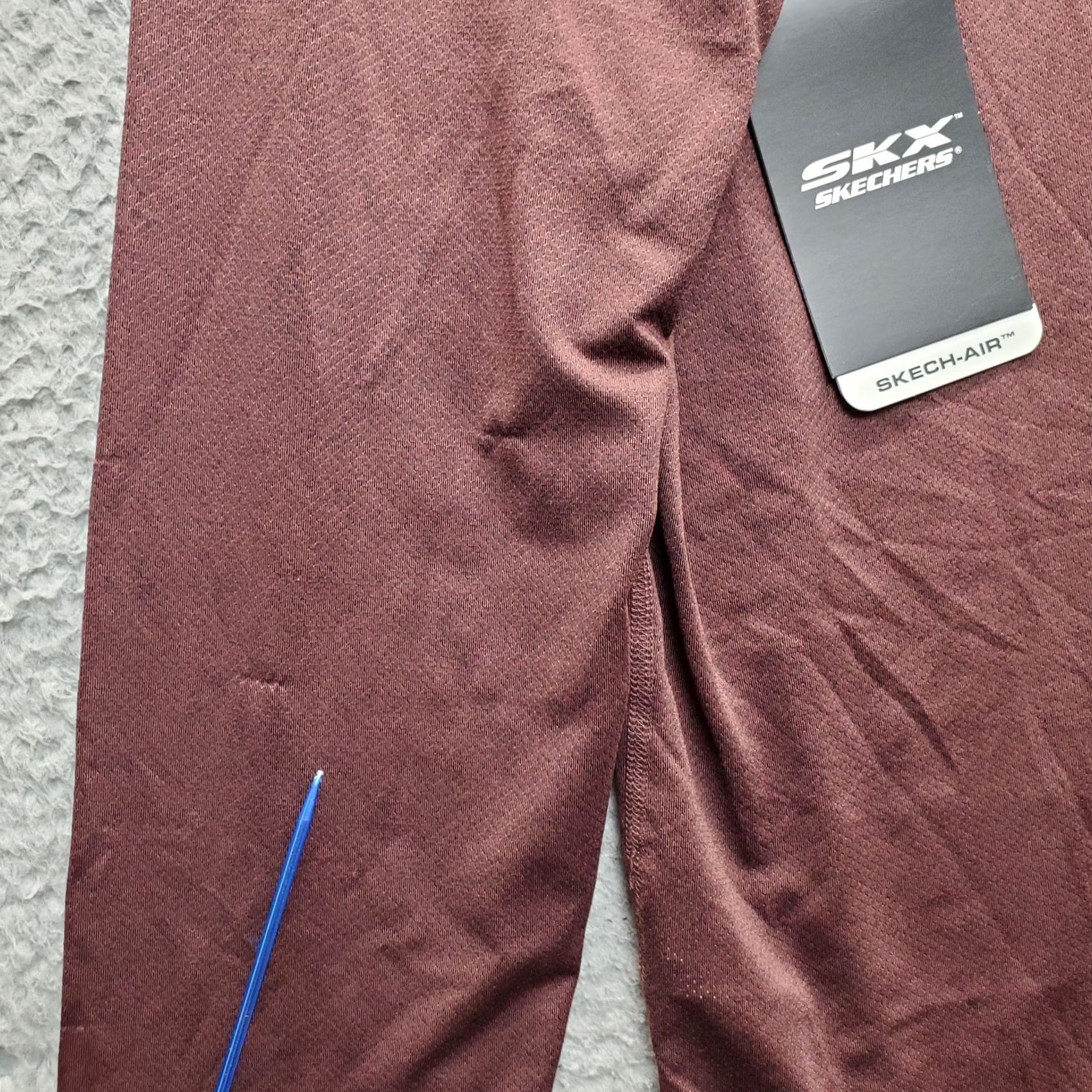 SKECHERS Skechers SKX Active Shirt Mens L Brown 1/4 Zip Long Sleeve Athletic Running Shirt Size US L / EU 52-54 / 3 - 5 Thumbnail