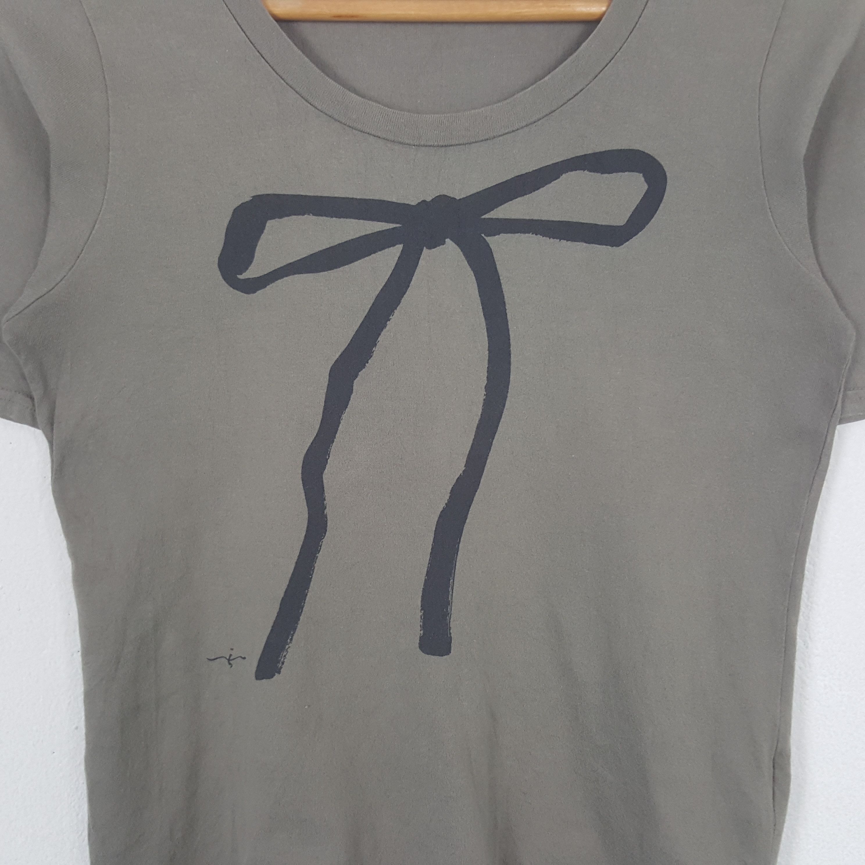 Yohji Yamamoto Vintage Y's For Living by Yohji Yamamoto Japan Tshirt RR13 Size US XS / EU 42 / 0 - 2 Thumbnail
