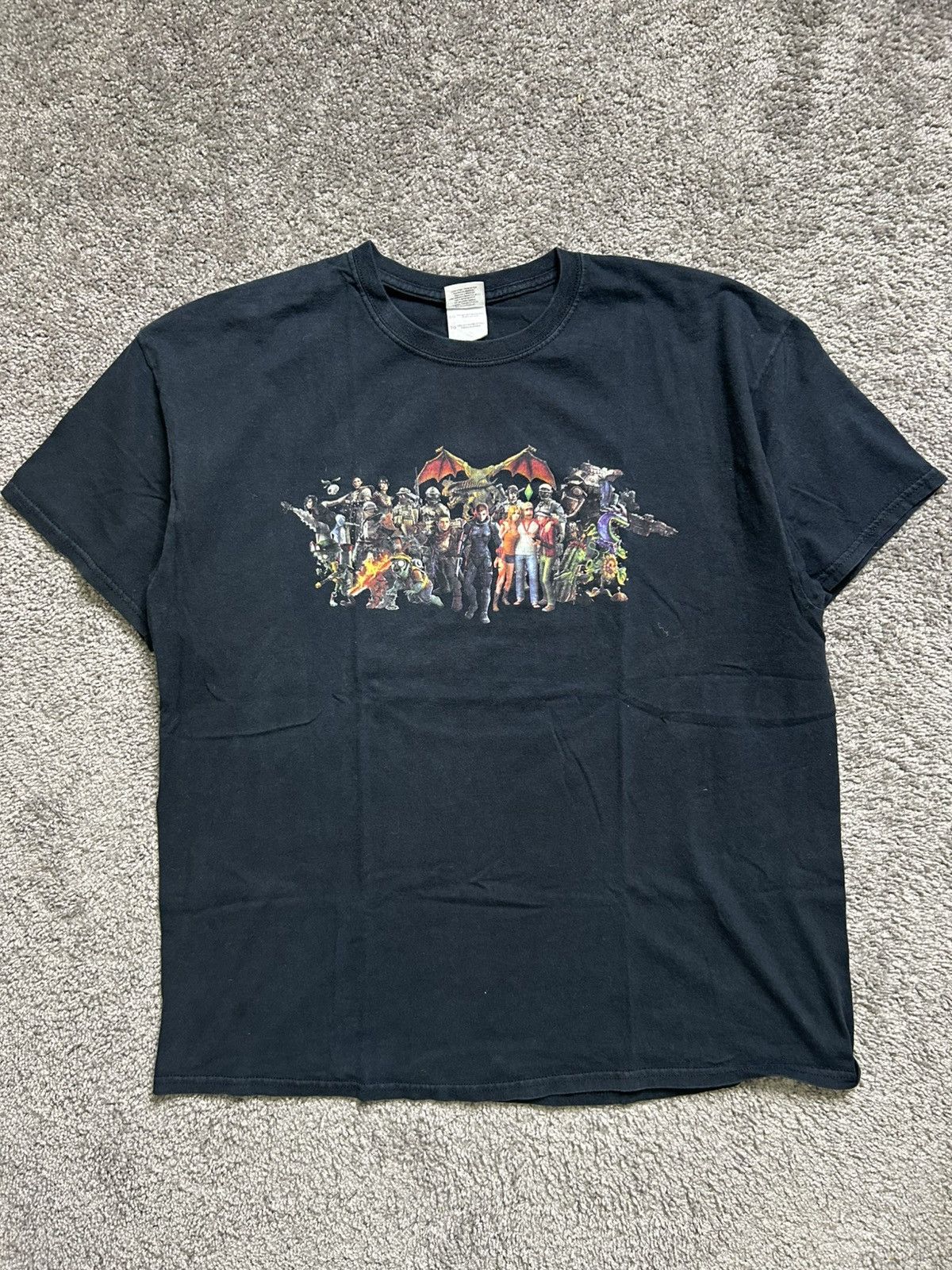 Vintage Vintage Y2K EA Sports All Stars Character Tee Size US XL / EU 56 / 4 - 1 Thumbnail