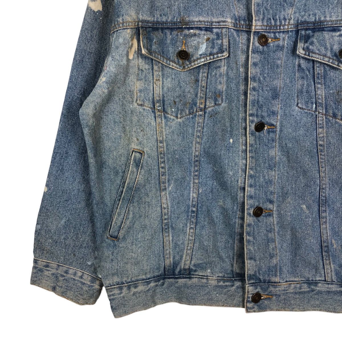 Japanese Brand 🔥Vintage Mac Eye Denim Trucker Biker Jacket Toyo Enterprise Size US L / EU 52-54 / 3 - 4 Thumbnail