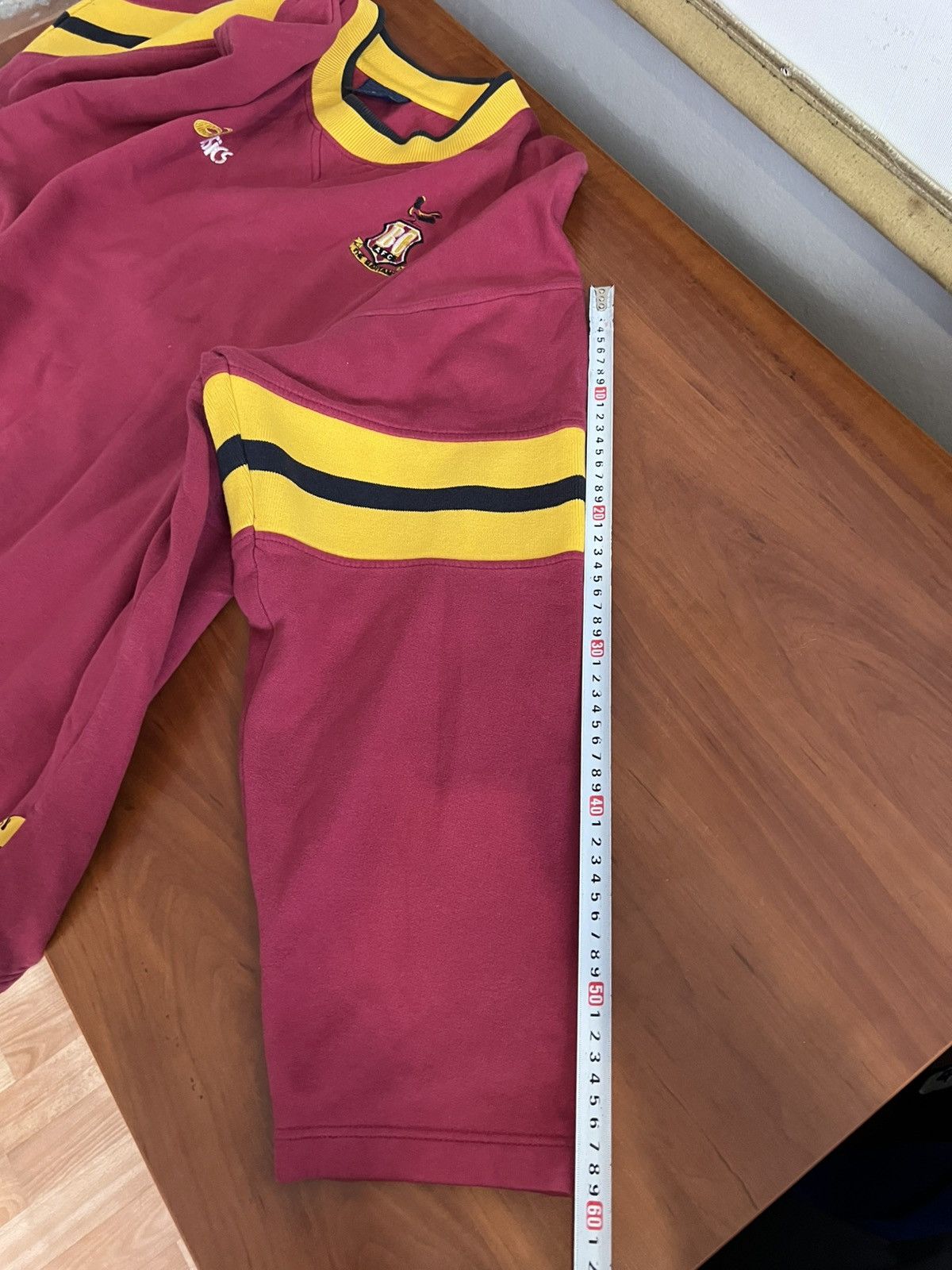 Asics 1999/2000 BRADFORD CITY TRAINING/TRAVEL SOCCER SWEATSHIRT Size US XXL / EU 58 / 5 - 19 Thumbnail