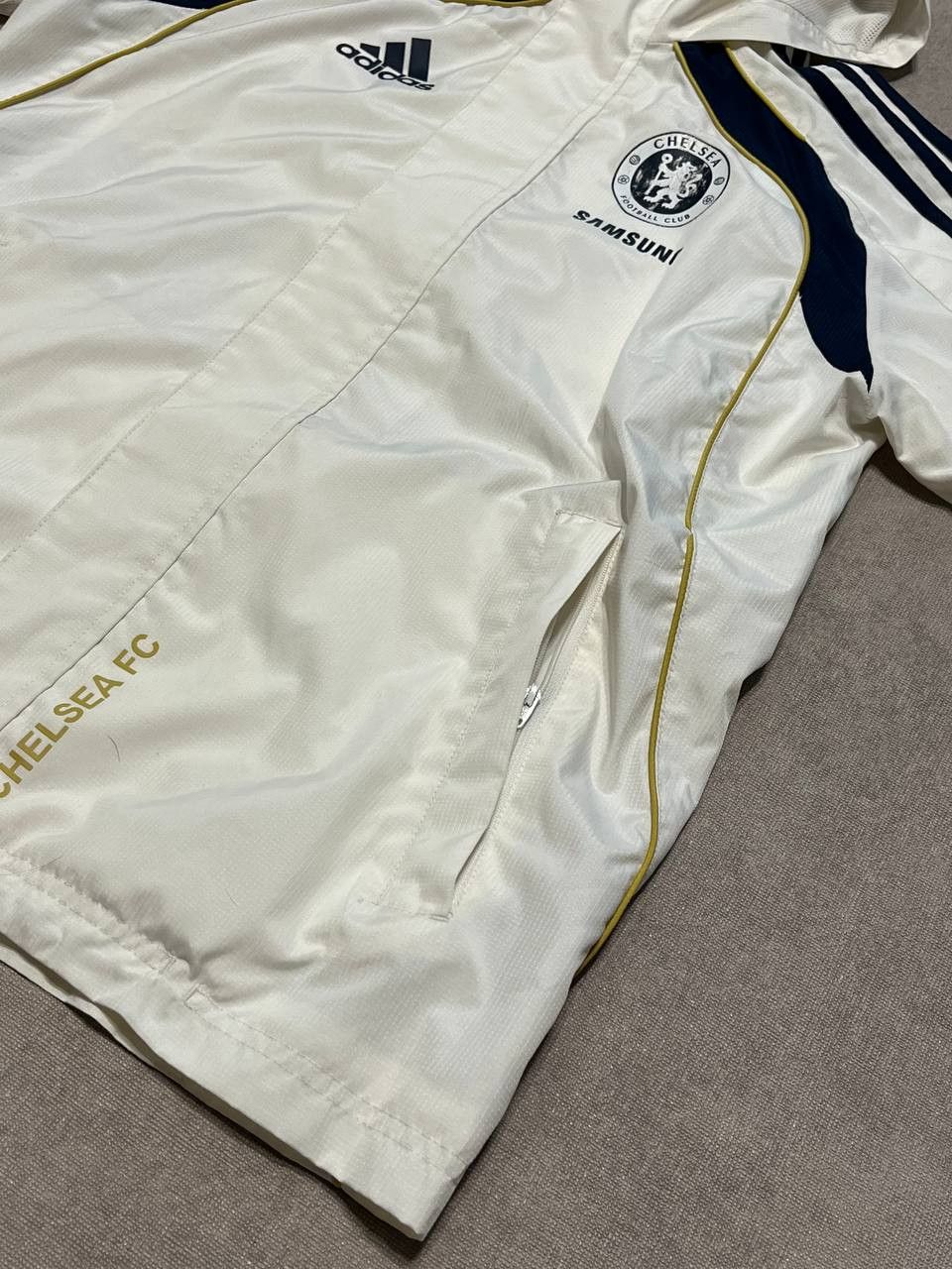Adidas Chelsea FC 2010 Adidas Tracksuit Jacket Men`s Samsung Size US XS / EU 42 / 0 - 7 Thumbnail