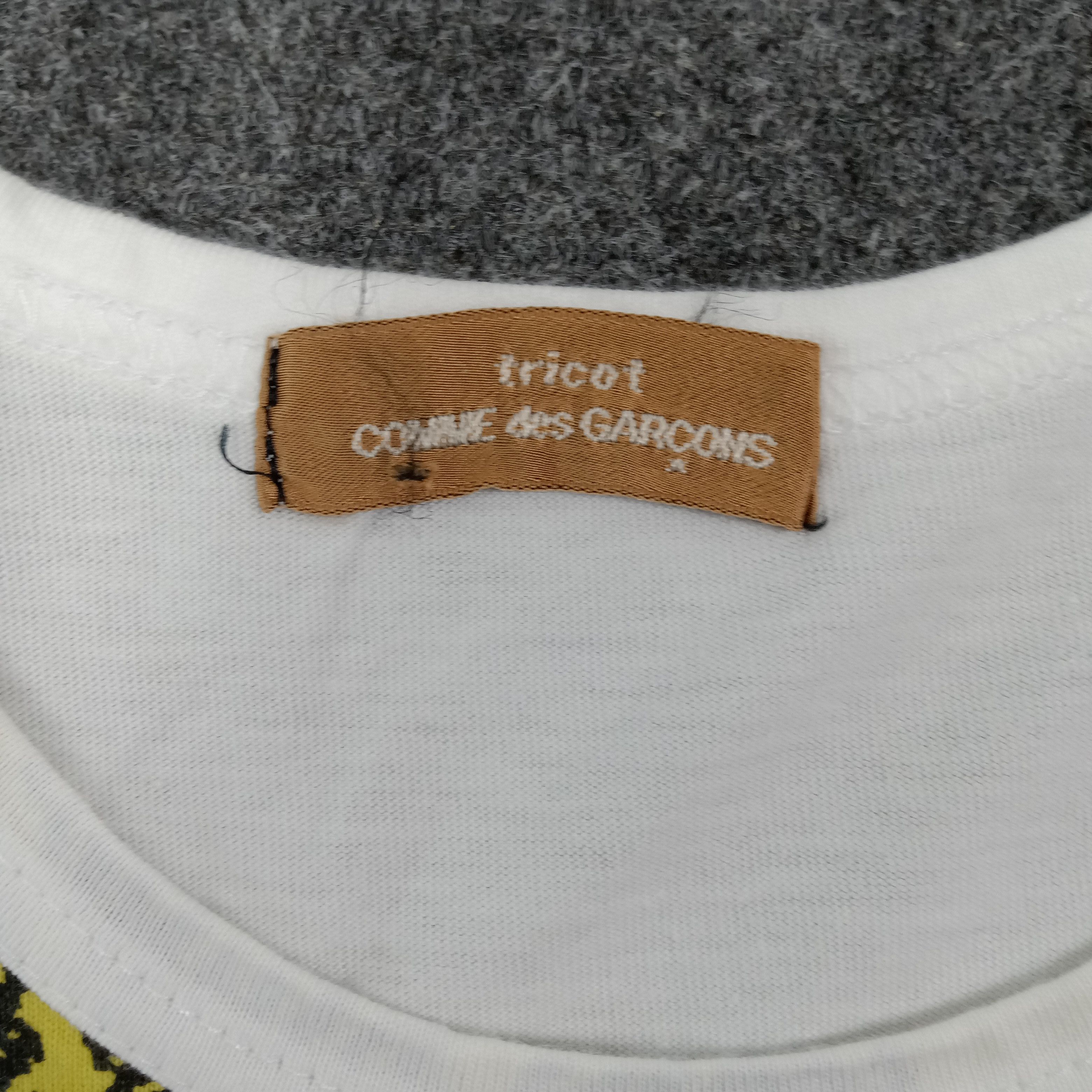 Tricot Comme des Garcons Tricot Comme Des Garcons Japanese Tshirt C267N21 Size S / US 4 / IT 40 - 3 Thumbnail