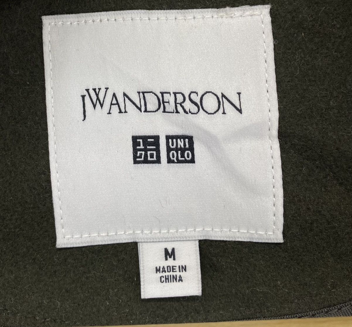 JW Anderson × Uniqlo J.W.Anderson x Uniqlo Green Army Quilted Wool Jacket Size US M / EU 48-50 / 2 - 6 Thumbnail