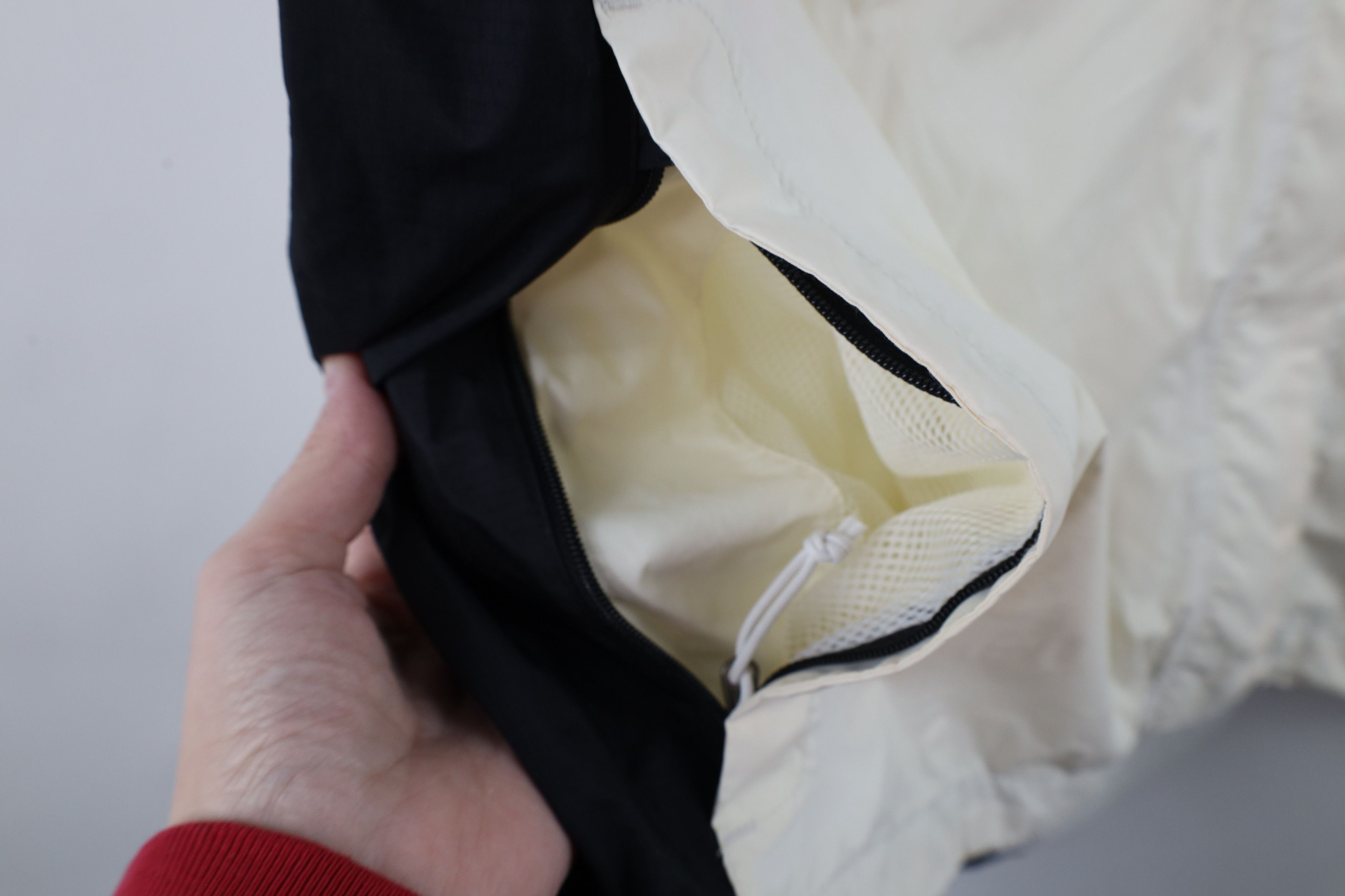 The North Face × Vintage The North Face ABUK Stinson Hyvent Hooded Rain Jacket White Size XL / US 12-14 / IT 48-50 - 8 Thumbnail