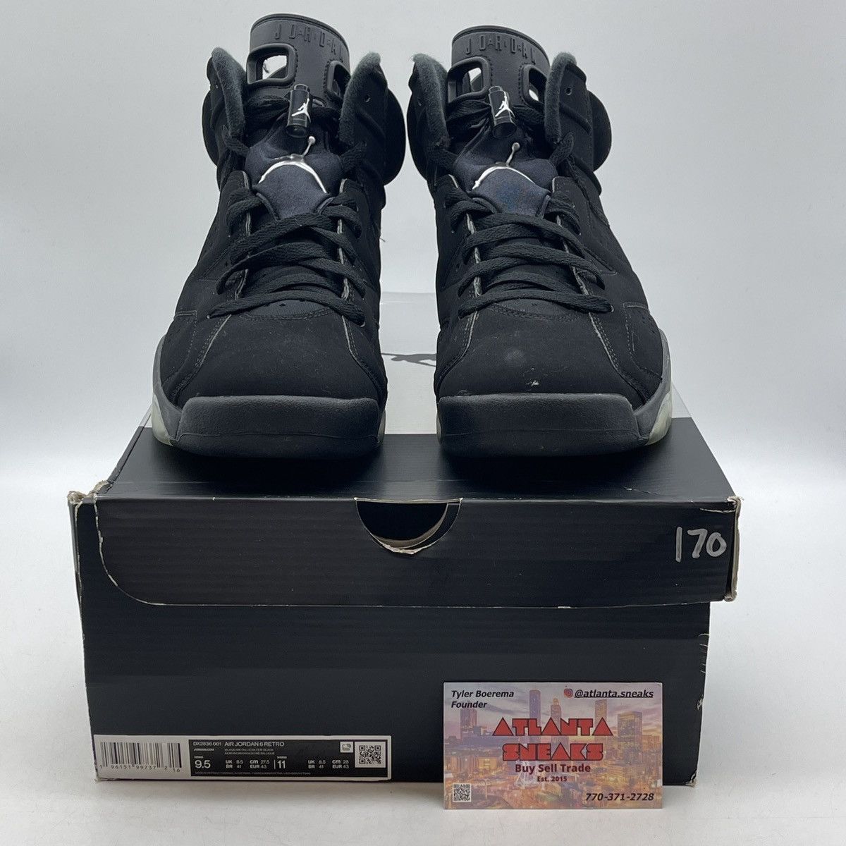 Jordan Brand Air Jordan 6 chrome Size US 9.5 / EU 42-43 - 2 Thumbnail