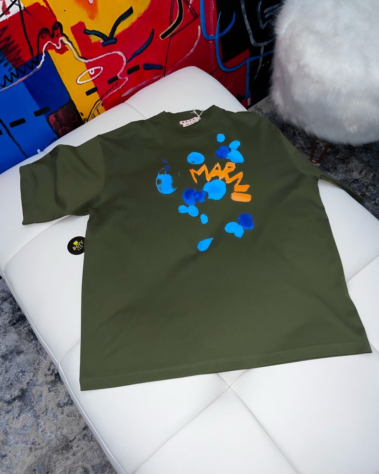 Marni Marni logo t shirt Size US XL / EU 56 / 4 - 1 Thumbnail