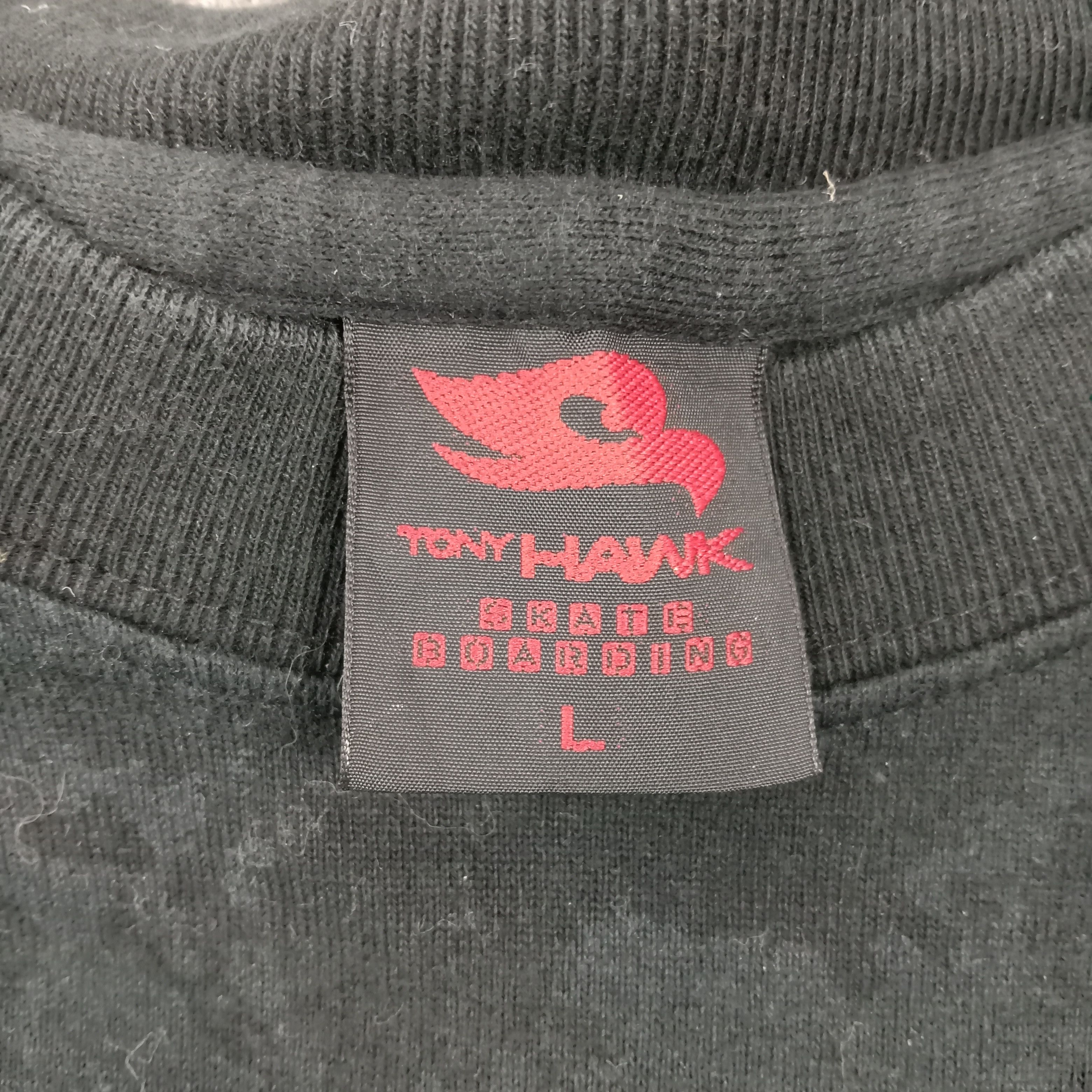 Tony Hawk × Vintage Hawk Skate American Skateboard Tshirt Size US L / EU 52-54 / 3 - 4 Thumbnail