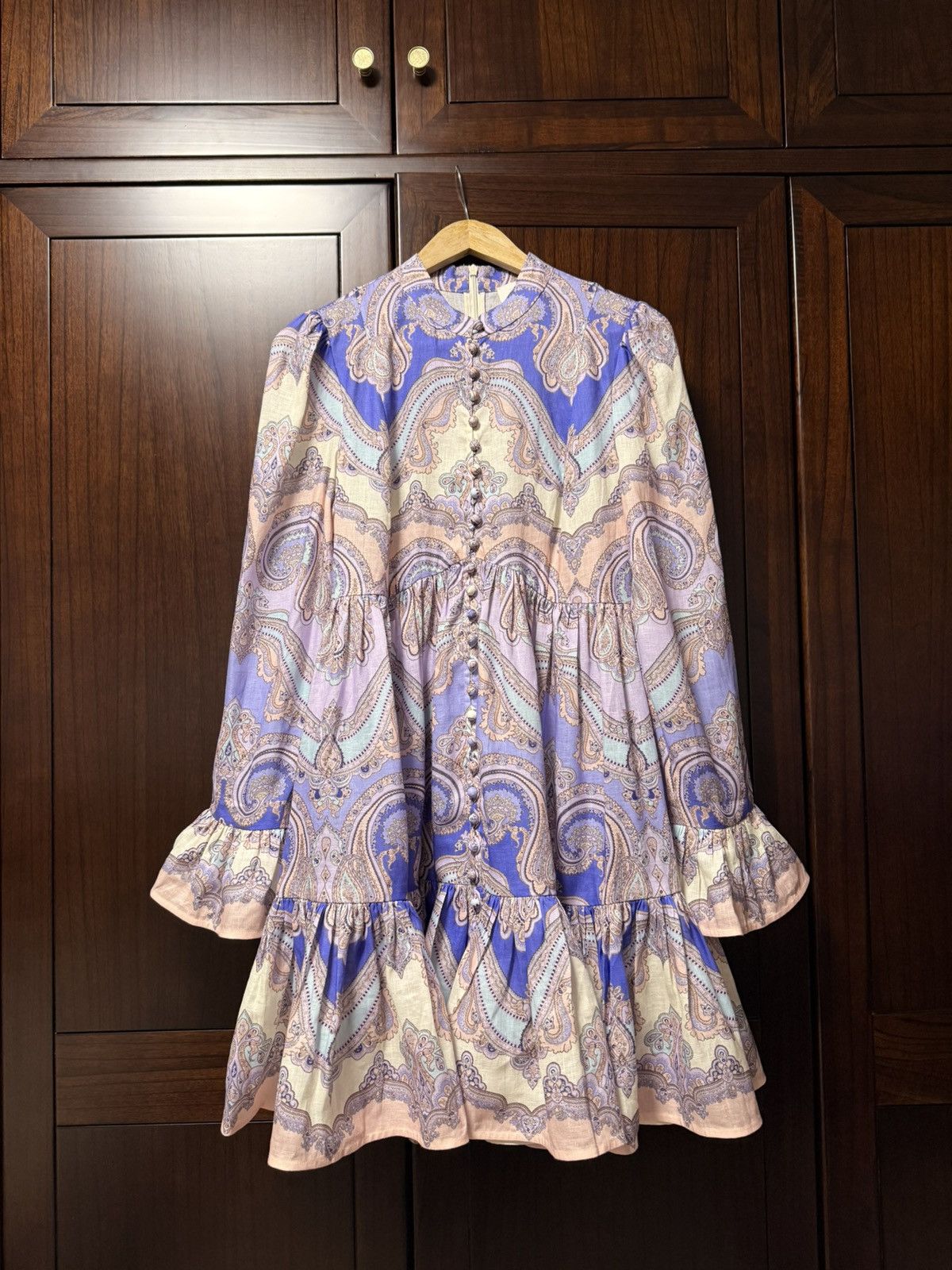 Zimmermann Zimmermann Paisley Mini Dress — Size 1 / US 6 — New Size S / US 4 / IT 40 - 4 Thumbnail
