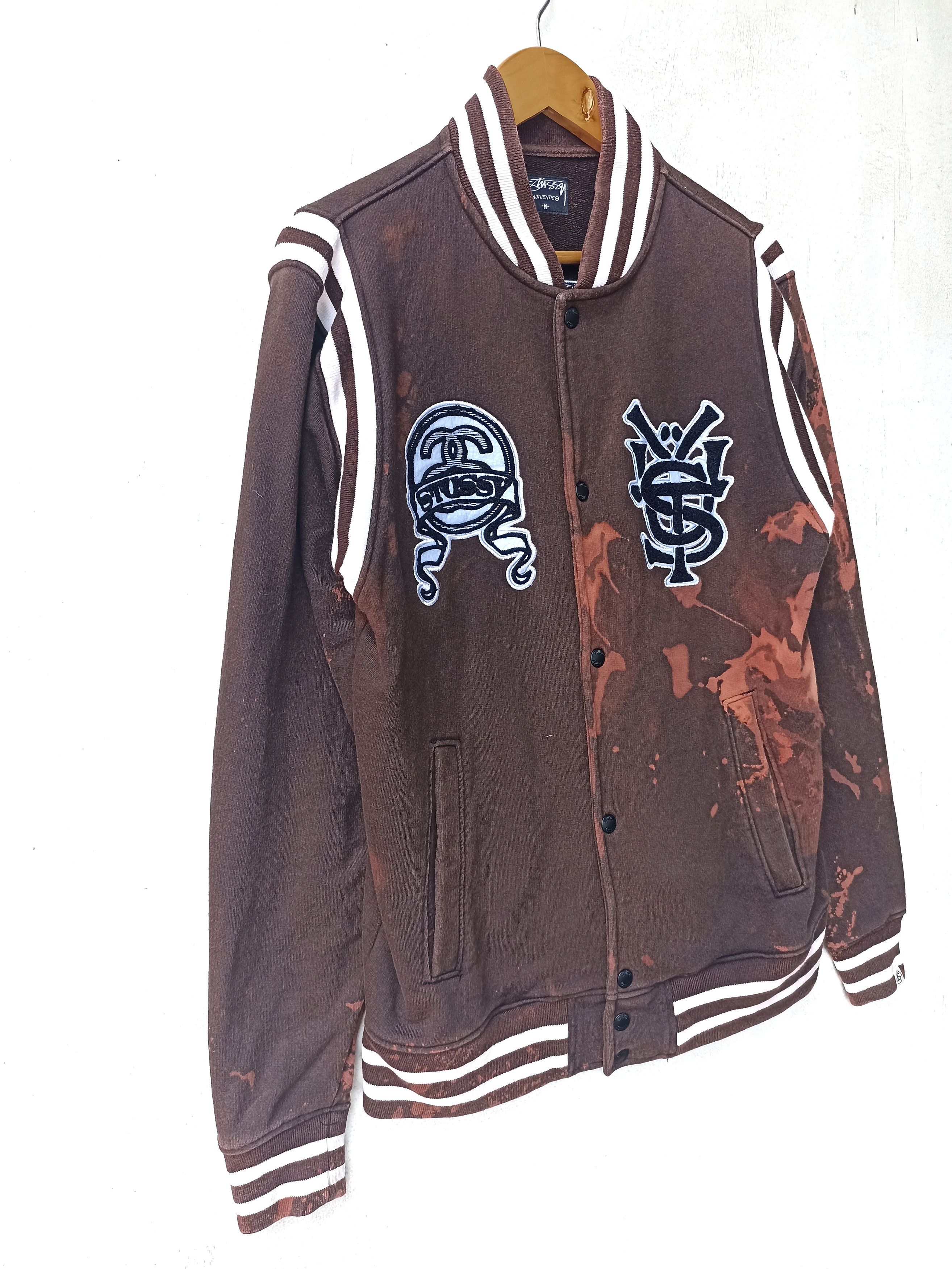 Stussy Stussy sweater Varsity design cotton tye dye Size US M / EU 48-50 / 2 - 2 Thumbnail