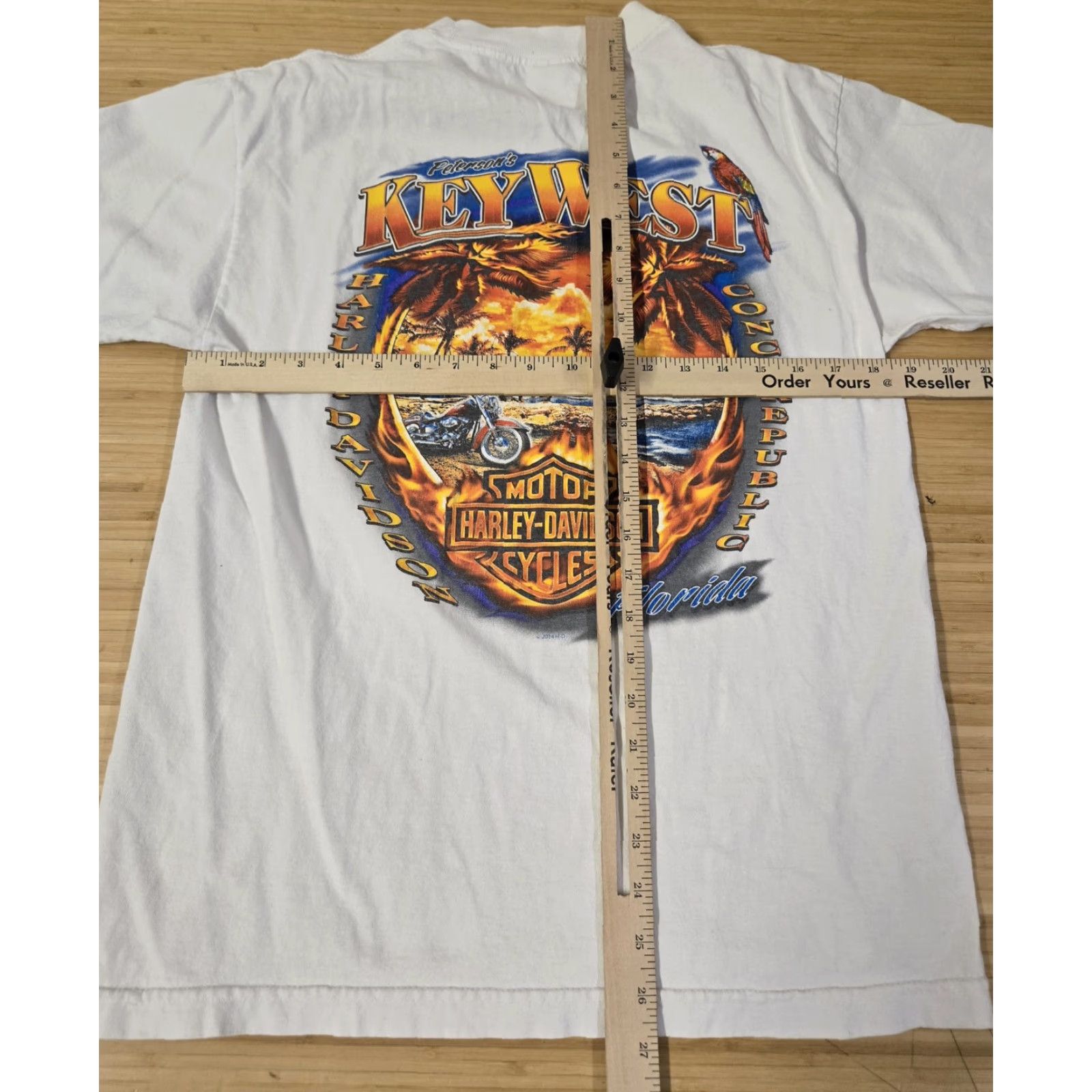 Harley Davidson Harley-Davidson Shirt Mens Large Key West Florida Motorcycle Graphic 2014 Tee Size US M / EU 48-50 / 2 - 6 Thumbnail