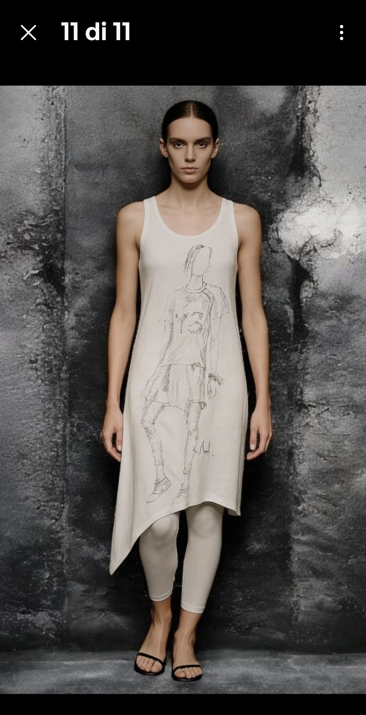 Yohji Yamamoto Y-3 Yohji Yamamoto × Adidas Asymmetric Tunic -Archive Size XS / US 0-2 / IT 36-38 - 9 Thumbnail