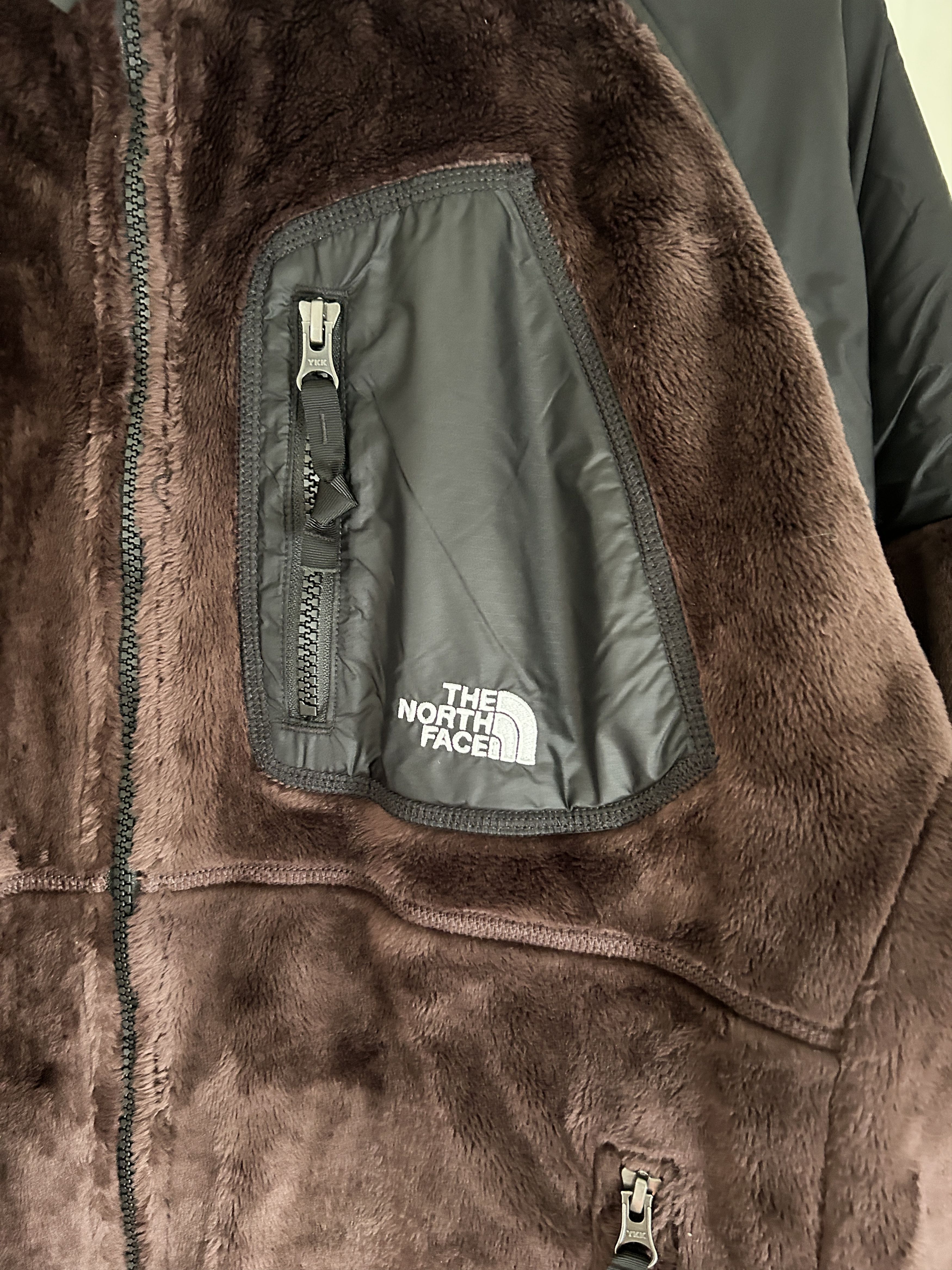 The North Face Men's Versa Velour Jacket Burgundy/Black Medium Size US M / EU 48-50 / 2 - 3 Thumbnail