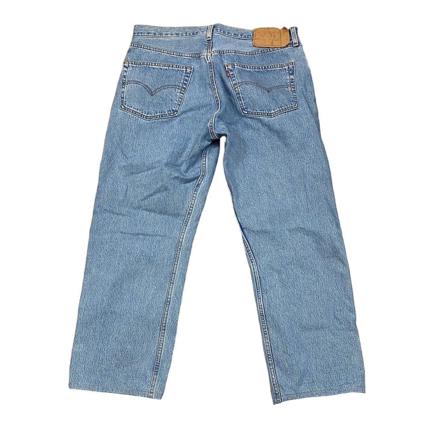 Levi's × Vintage Vintage Levi's 501 Straight Leg Jeans Made in USA Mens 36x27 Size US 36 / EU 52 - 1 Thumbnail