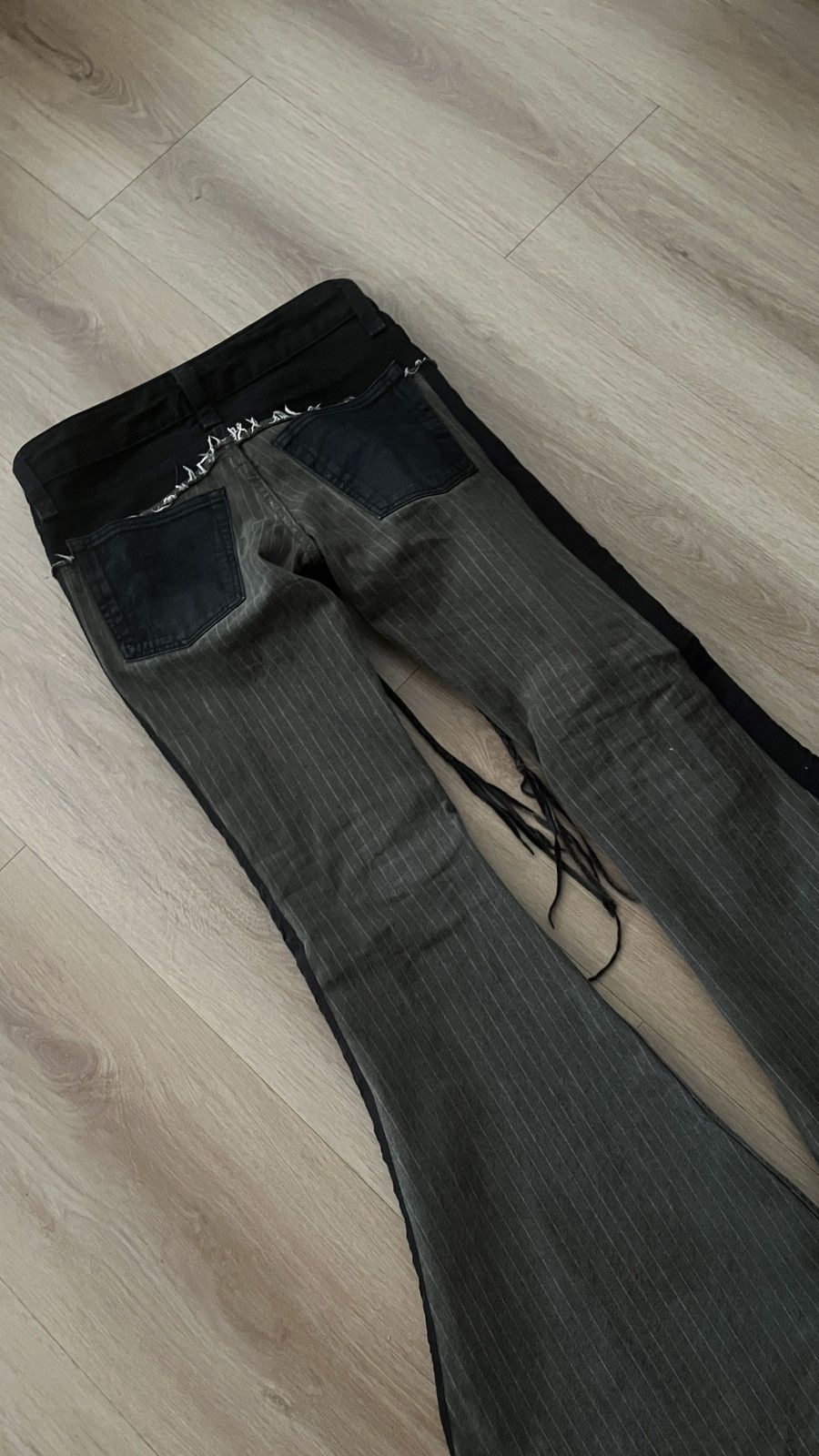 If Six Was Nine ifsixwasnine tuxedo bell bottom Size US 31 - 7 Thumbnail