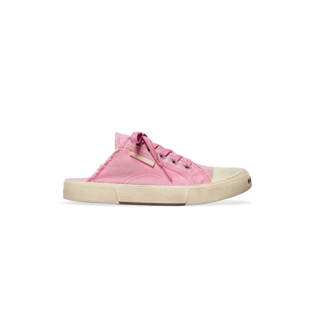 Balenciaga o1mt1gz0425 Paris Mules in Pink Size US 9 / IT 39 - 1 Thumbnail