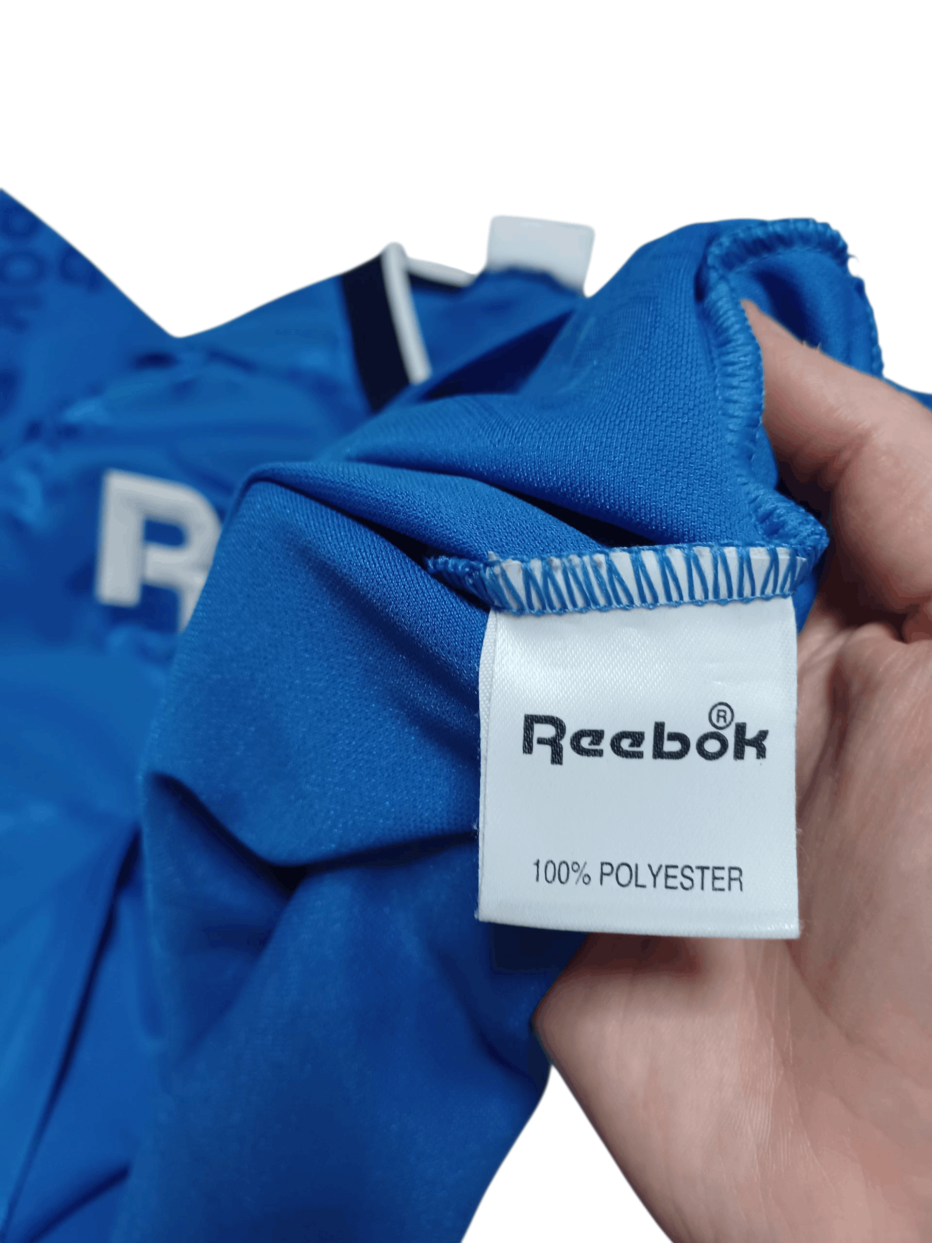 Reebok REEBOK VINTAGE 90S BIGLOGO MONOGRAM TEE SOCCER JERSEY Size US XL / EU 56 / 4 - 5 Thumbnail
