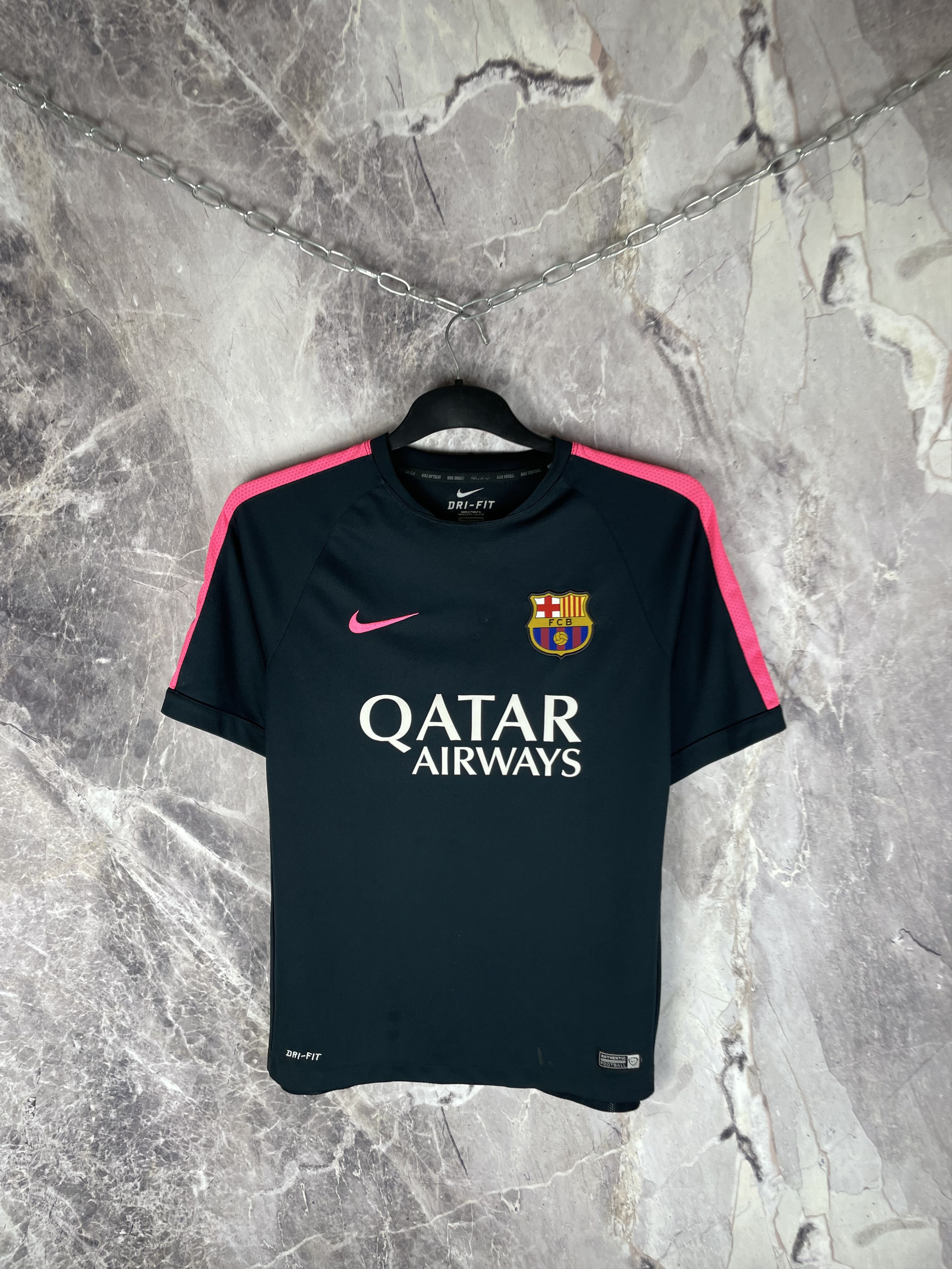 Nike Vintage Barcelona Away Soccer Jersey Football Kit Size US L / EU 52-54 / 3 - 2 Thumbnail