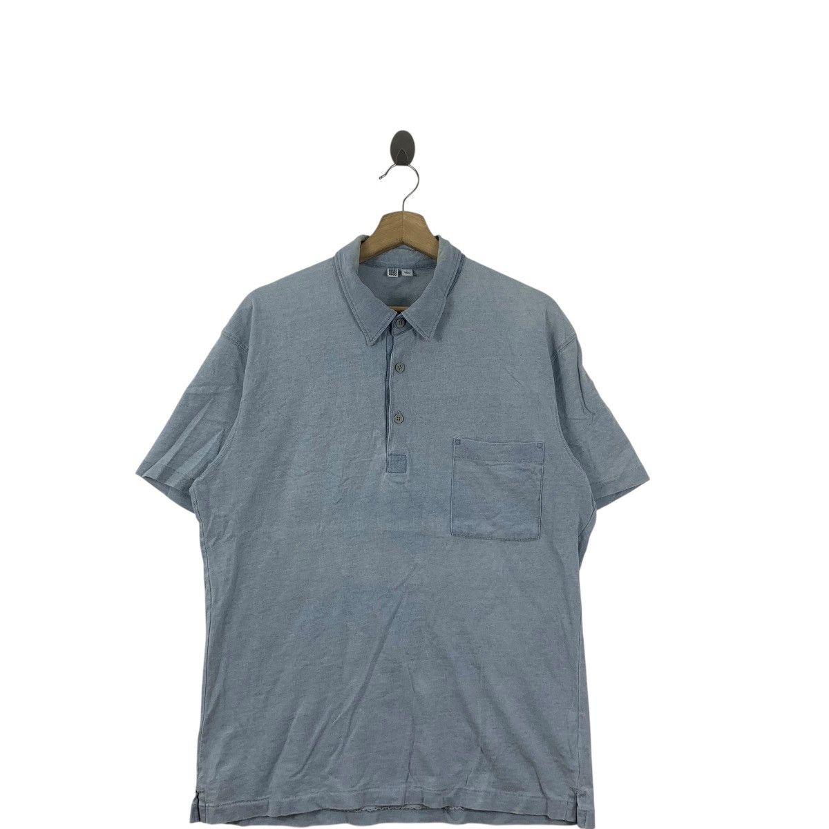 Lemaire LEMAIRE x UNIQLO Collaboration Collection Plain Polo Tee Size US L / EU 52-54 / 3 - 4 Thumbnail