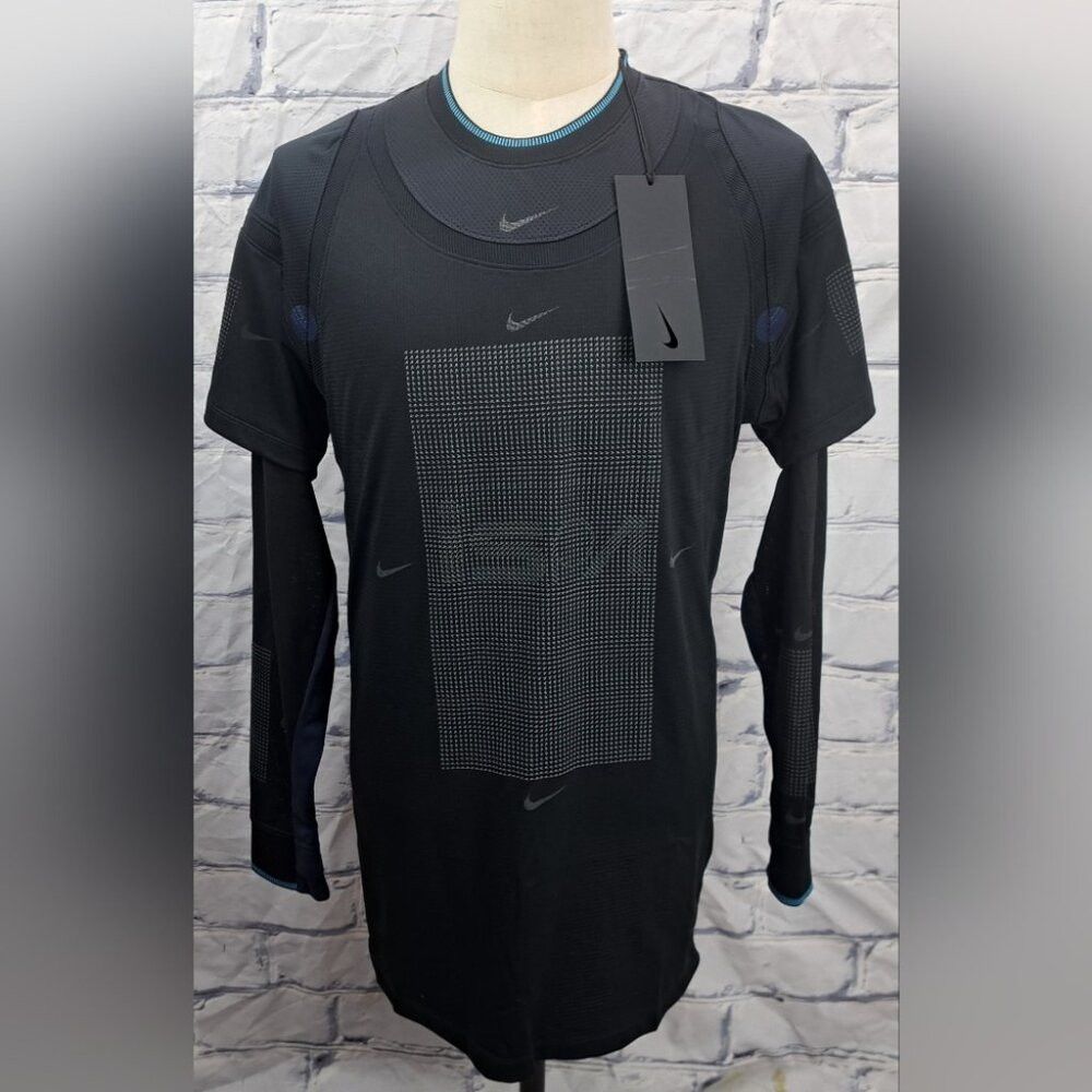 Nike NWT Nike ISPA Long-Sleeve Top Layered Tank Top Long Sleeve Size US S / EU 44-46 / 1 - 2 Thumbnail