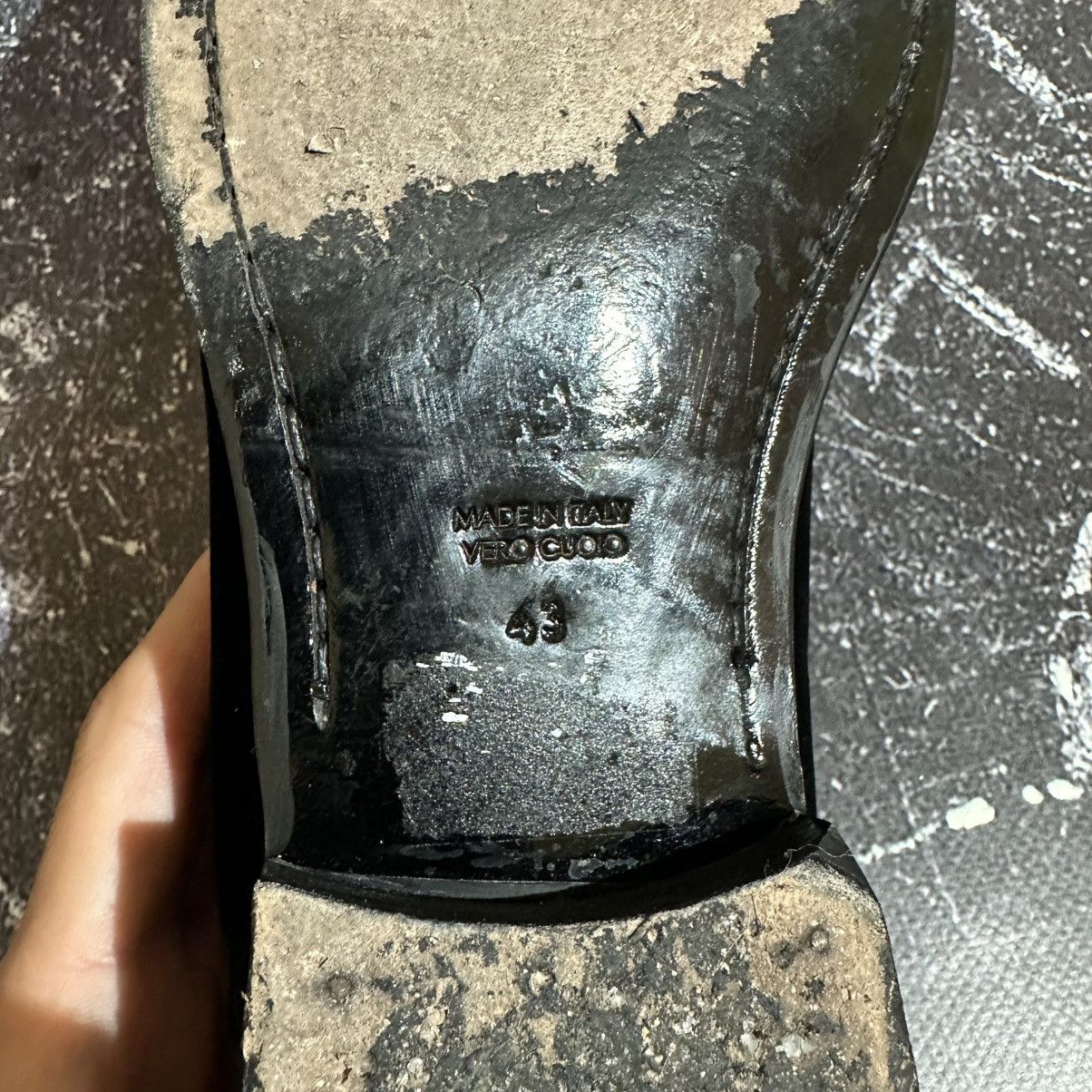 Suitsupply SUITSUPPLY - Men’s Velour Black Formal Shoes Size 43EU Size US 9 / EU 42 - 11 Thumbnail