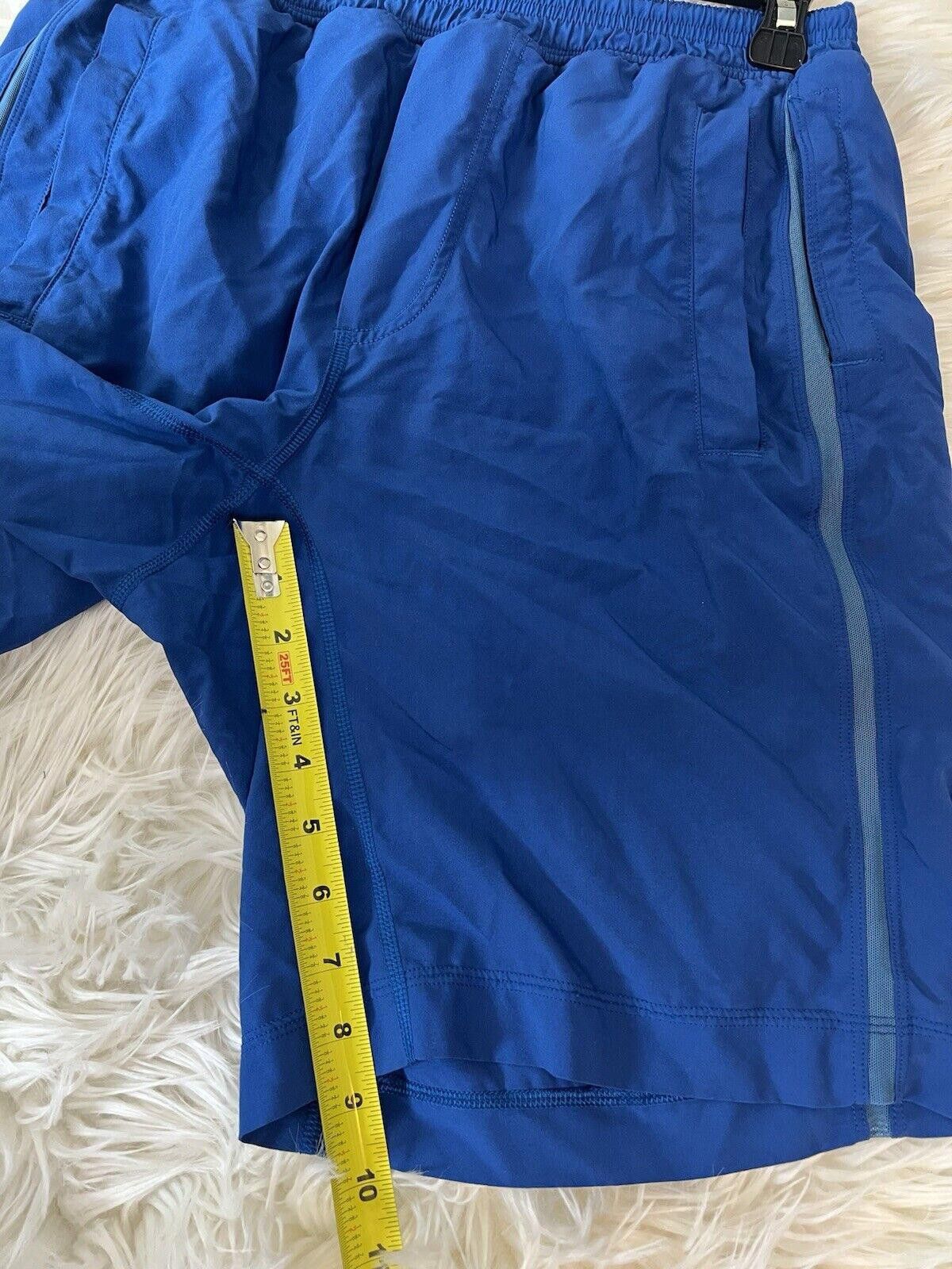 Designer Lululemon Men’s Athletic Shorts Blue Size Small Size US 30 / EU 46 - 5 Thumbnail