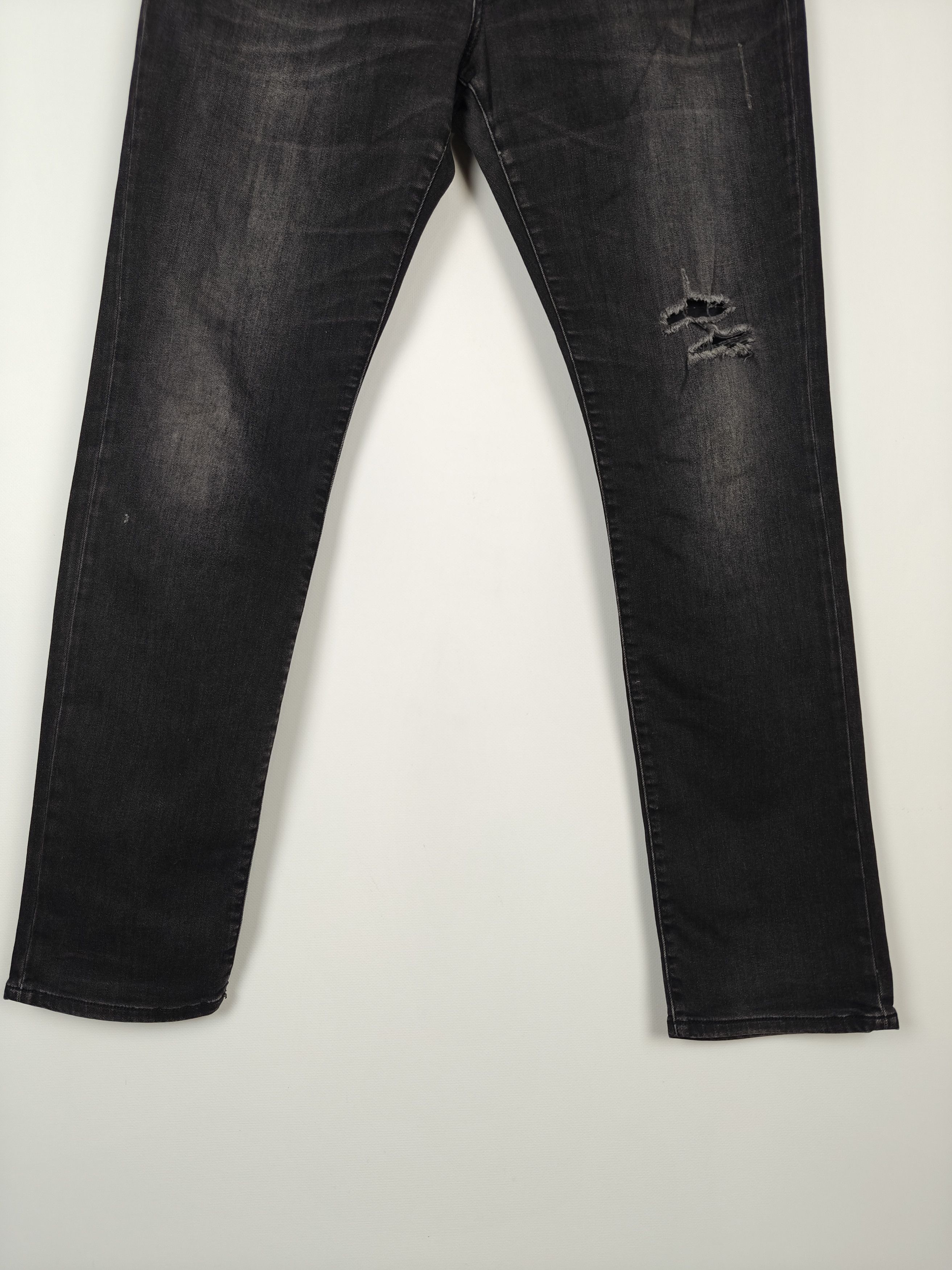 Dirk Bikkembergs Bikkembergs Denim Jeans Pants Gray Slim Fit size 36x33 Size US 36 / EU 52 - 3 Thumbnail