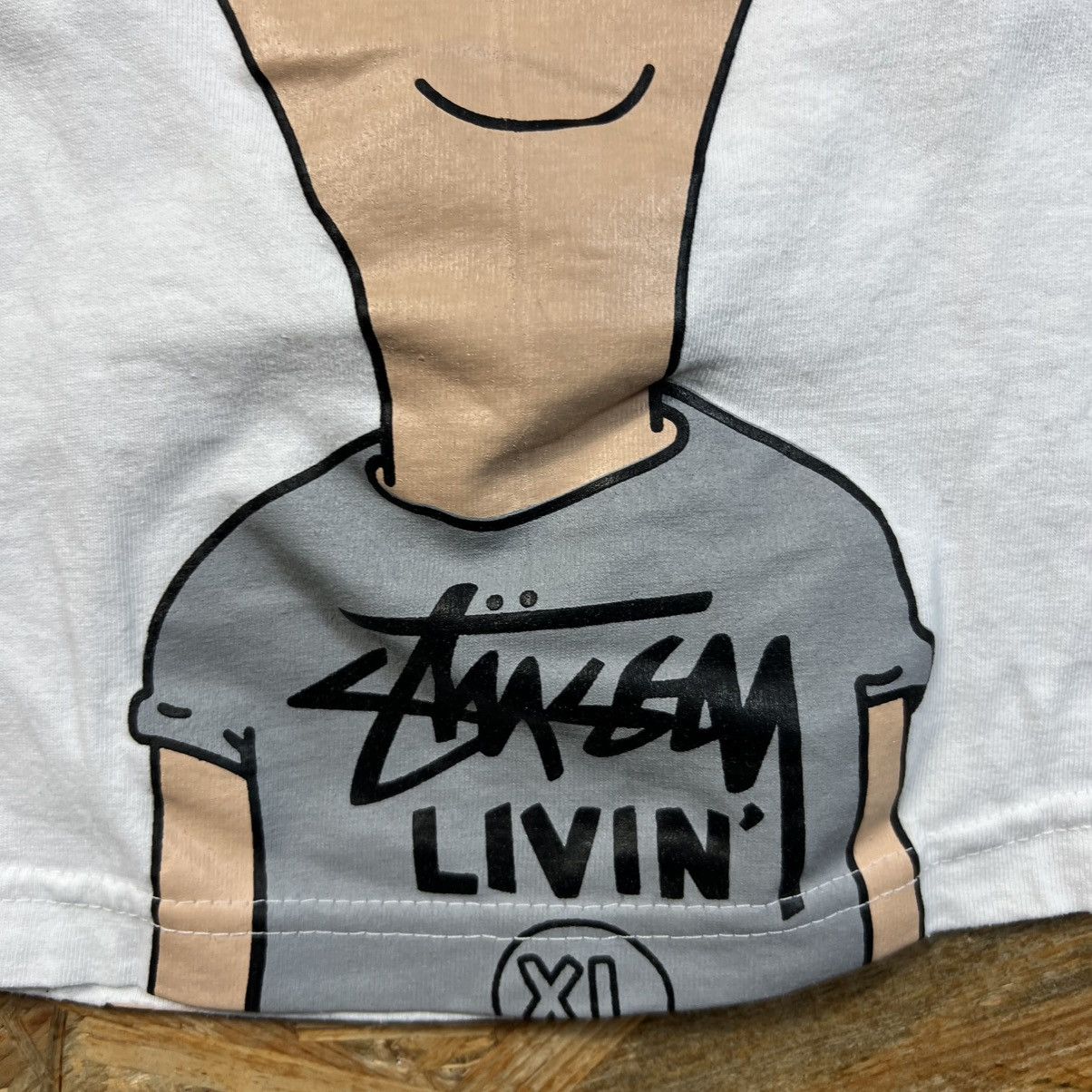 Stussy STUSSY X BEAVIS BUTTHEAD 2011 TSHIRT JERSEY VINTAGE 2000S Size US M / EU 48-50 / 2 - 9 Thumbnail