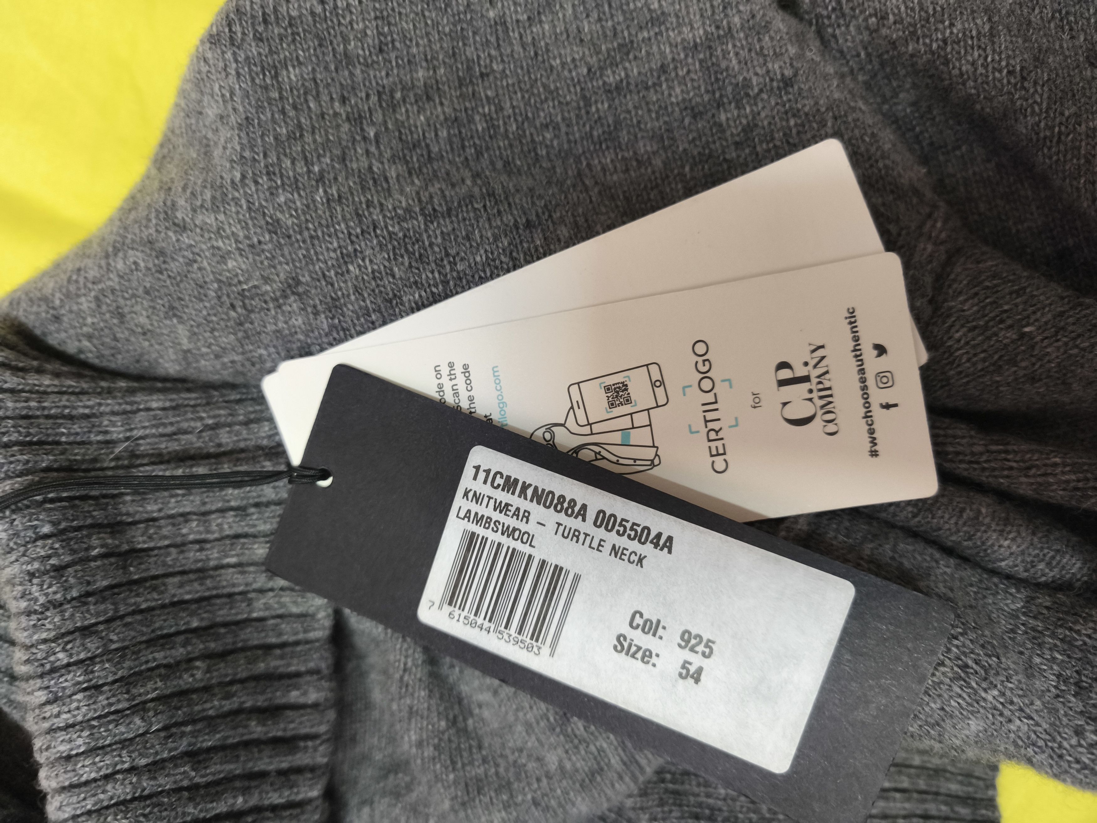 C.P. Company CP Company knitted top turtle neck SN32 Size US L / EU 52-54 / 3 - 3 Thumbnail