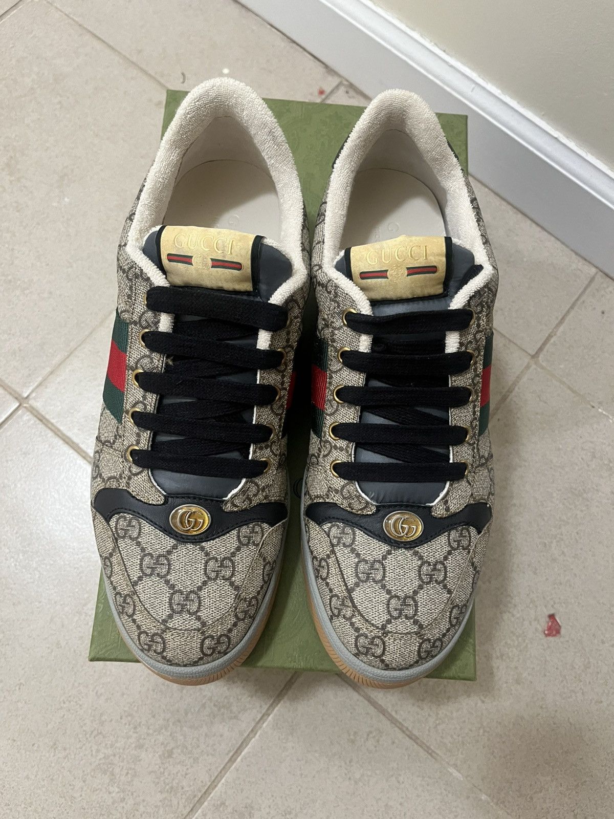 Gucci Gucci Sneakers sz 9uk(10 us) Size US 10 / EU 43 - 8 Thumbnail
