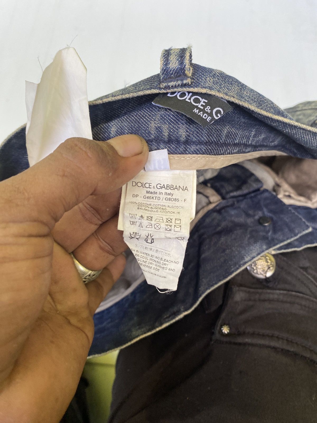 Dolce & Gabbana Vintage Dolce gabbana denim Size US 33 - 11 Thumbnail
