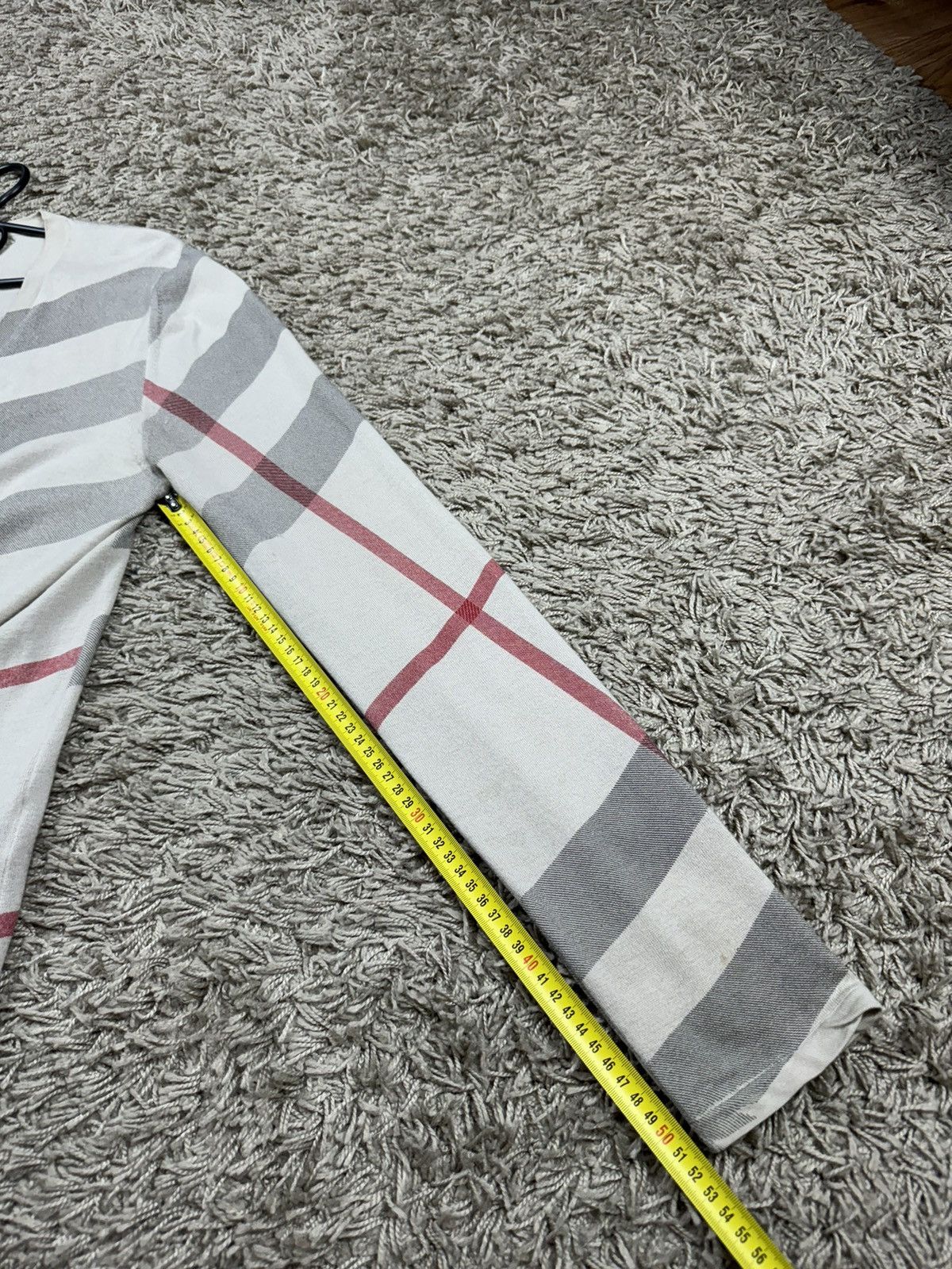Burberry × Vintage Vintage wool rare sweater Burberry original casual item Size US M / EU 48-50 / 2 - 6 Thumbnail
