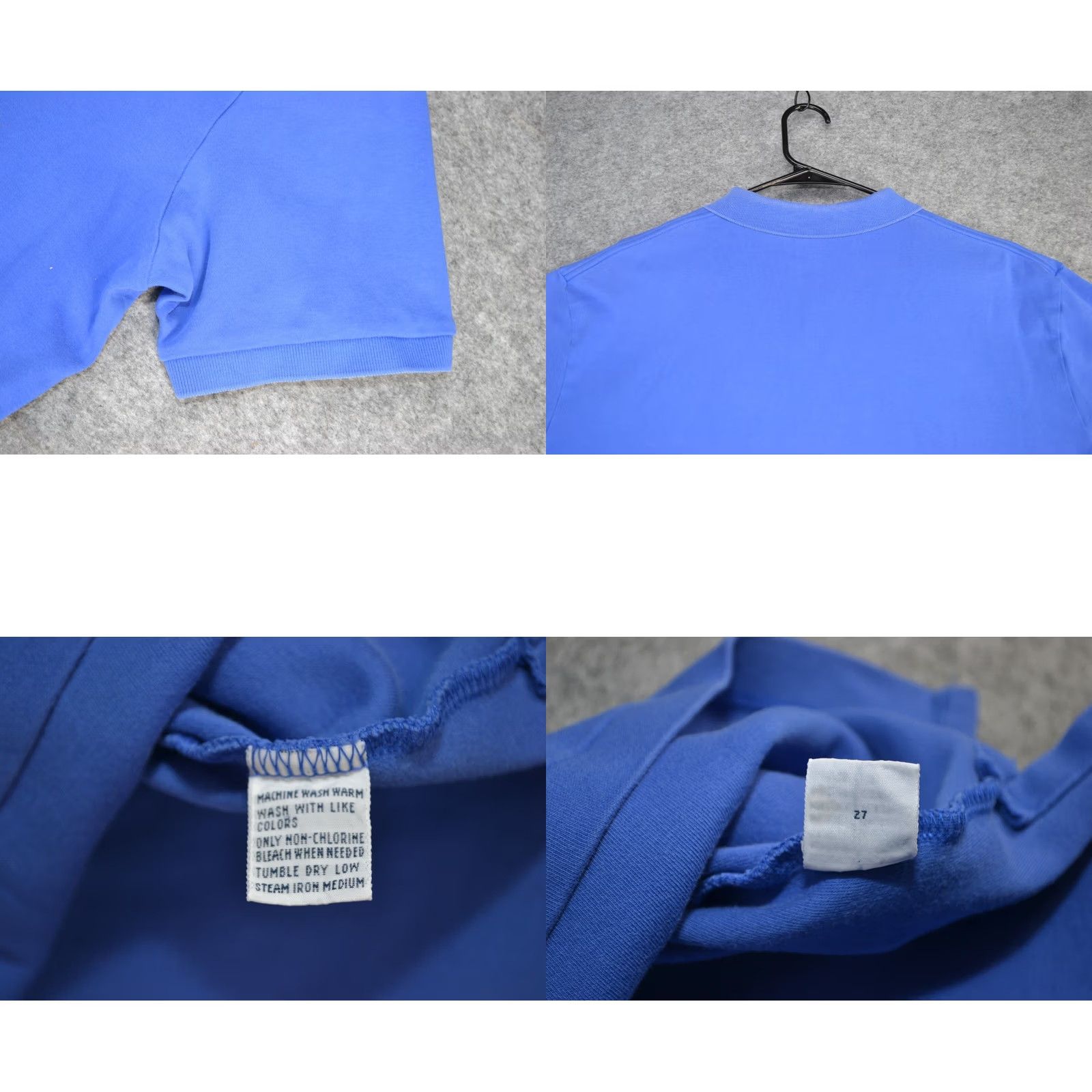 Polo Ralph Lauren VINTAGE Polo Ralph Lauren Polo Shirt XL Blue Cotton Pony Golf Performance Mens Size US XL / EU 56 / 4 - 9 Thumbnail