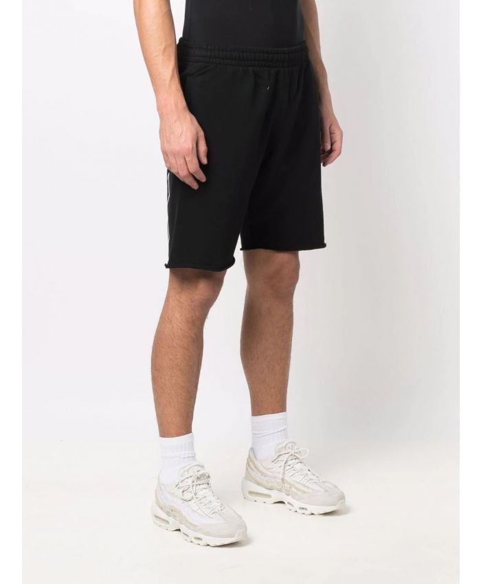 Off-White o1gr1nt0425 Caravag Diag Sweat Short in Black Size US 34 / EU 50 - 3 Thumbnail