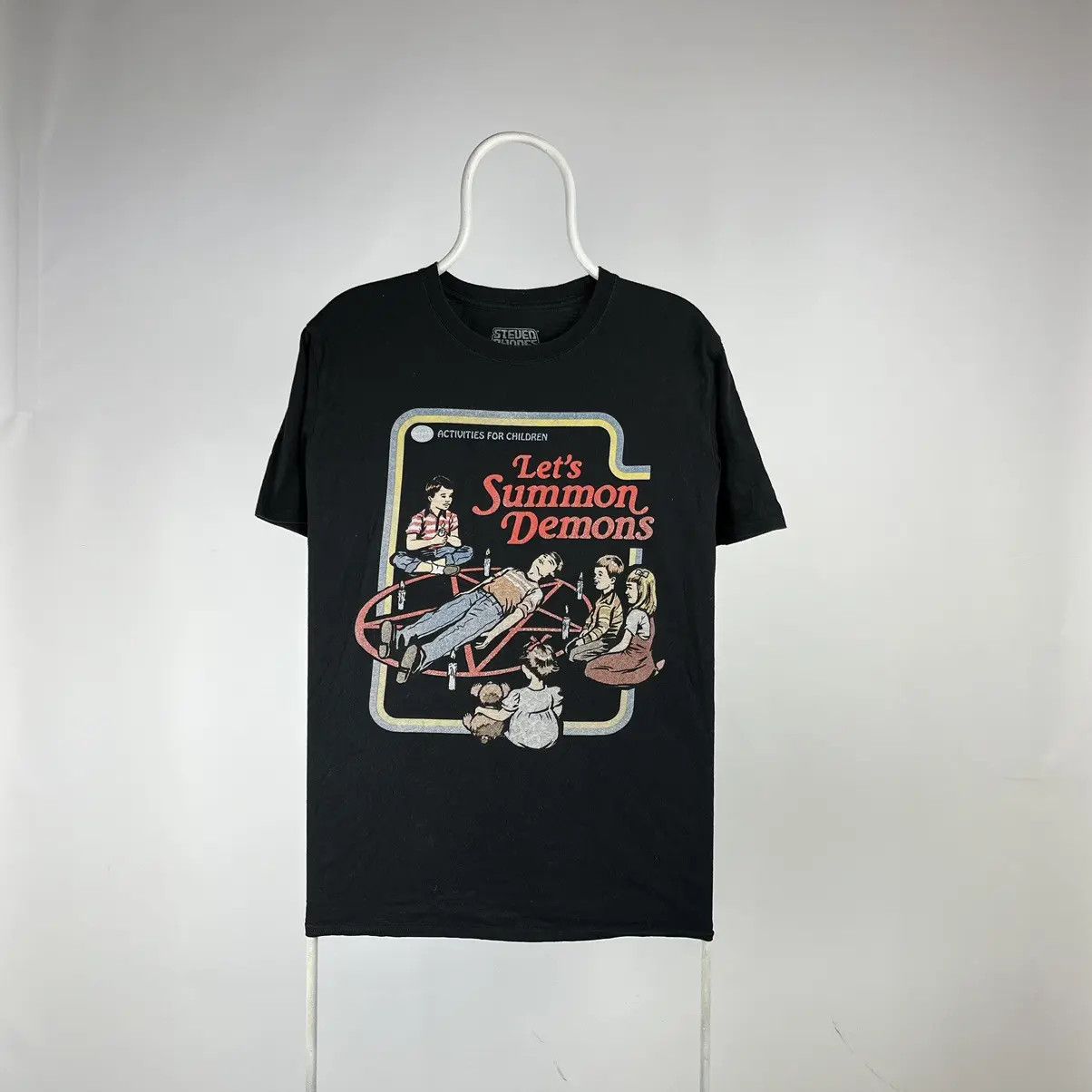 Band Tees Steved rhodes T-shirt lets summon demons size Large Size US L / EU 52-54 / 3 - 1 Thumbnail
