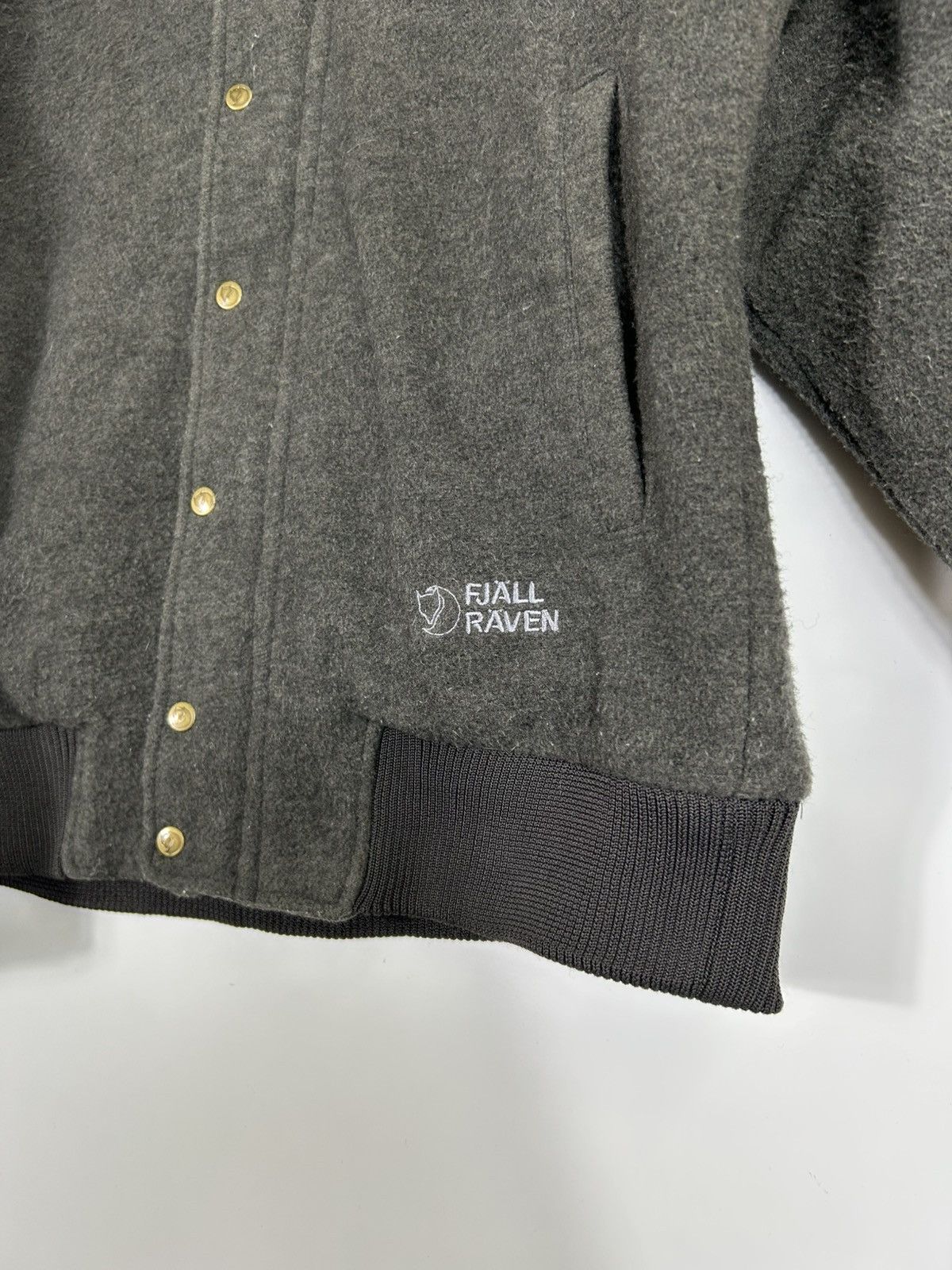 Fjallraven × Vintage ⚡️Vintage Fjall Raven Wool Bomber Jacket Size US M / EU 48-50 / 2 - 8 Thumbnail