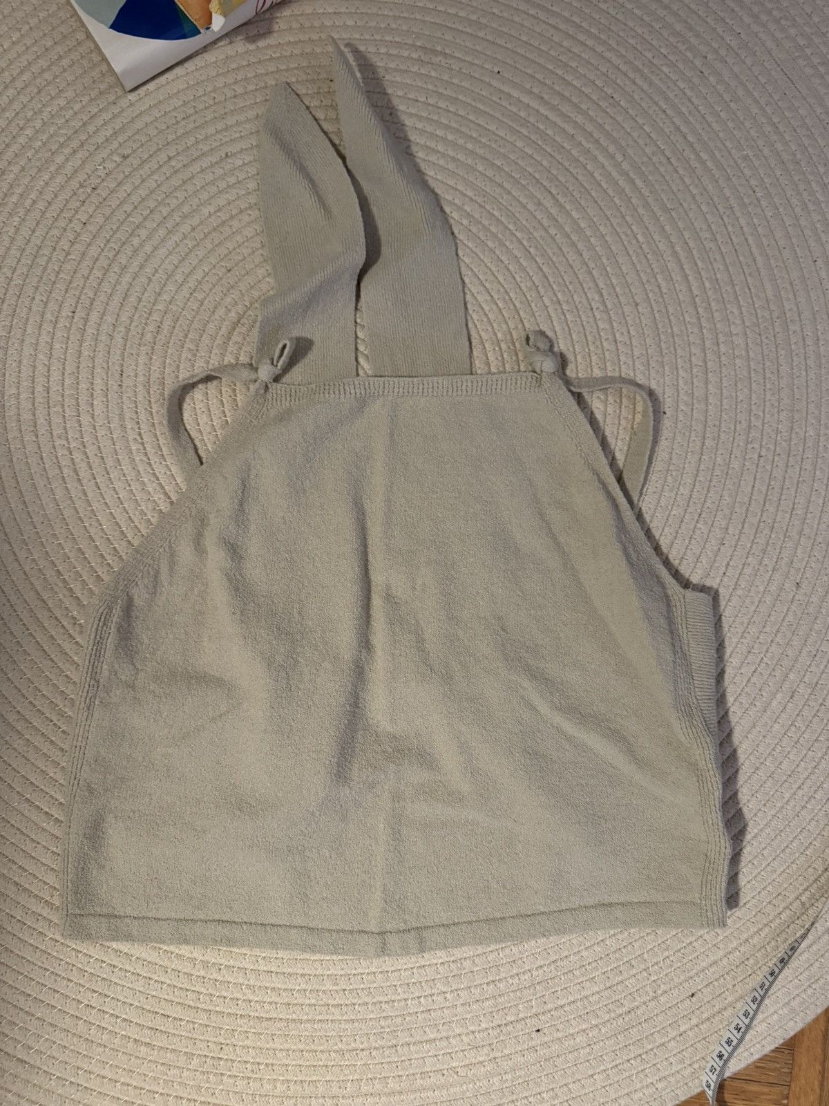 Nanushka Nanushka textured tank top with wrap back detail size S Size S / US 4 / IT 40 - 1 Thumbnail