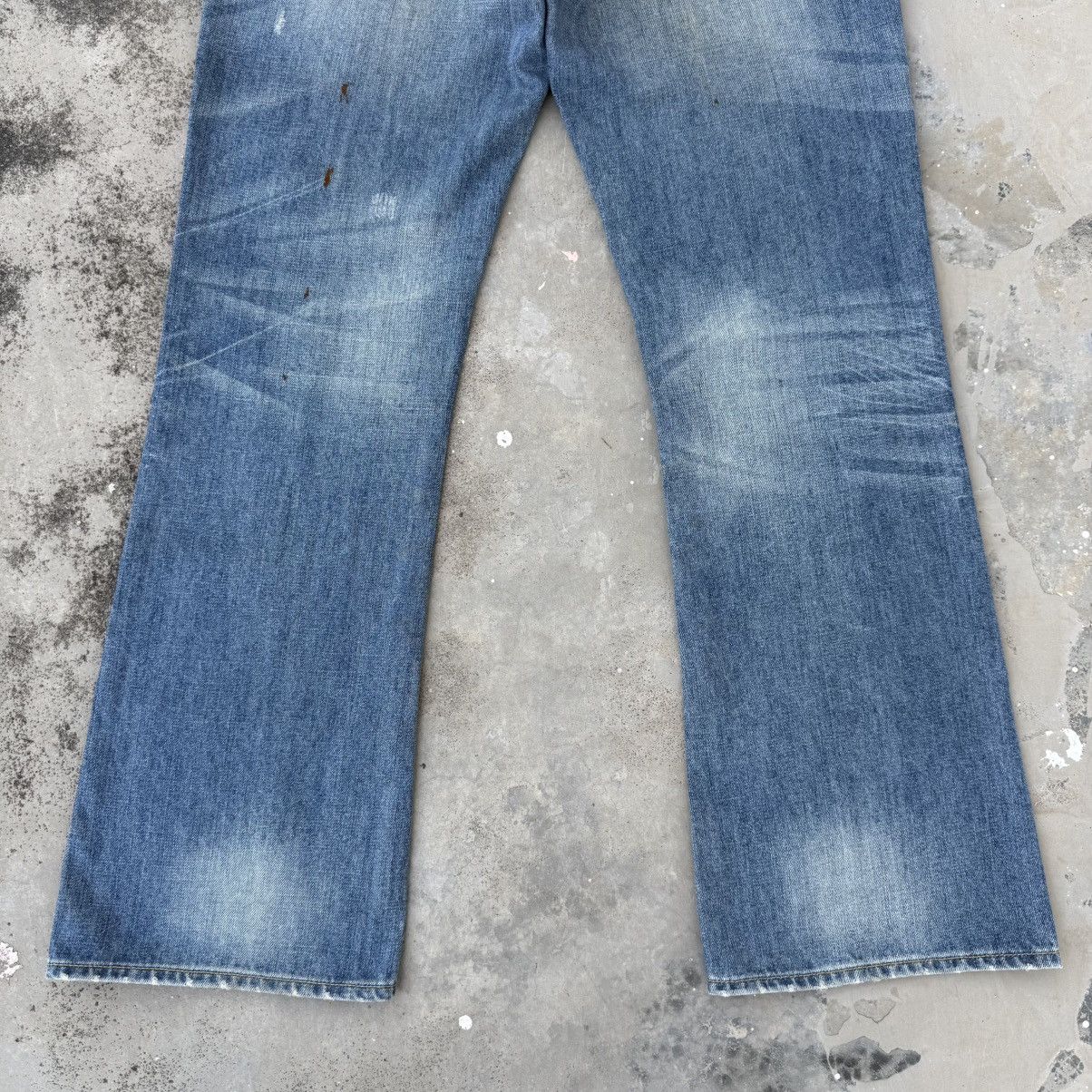 Gap Vintage Gap Flare Bootcut Faded Denim Jean Pants W35x30.5 Size US 35 - 14 Thumbnail